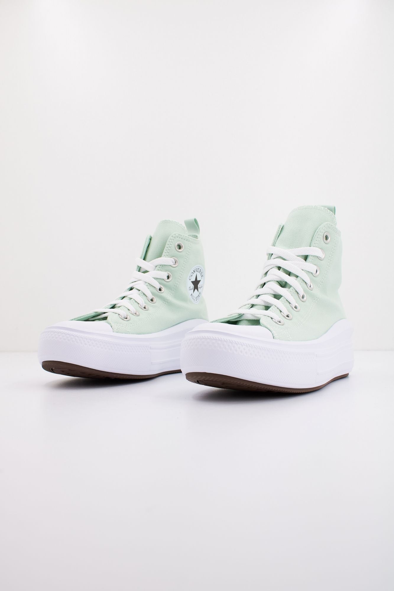CONVERSE CHUCK TAYLOR ALL STAR MOVE PLATFORM en color VERDE (2)
