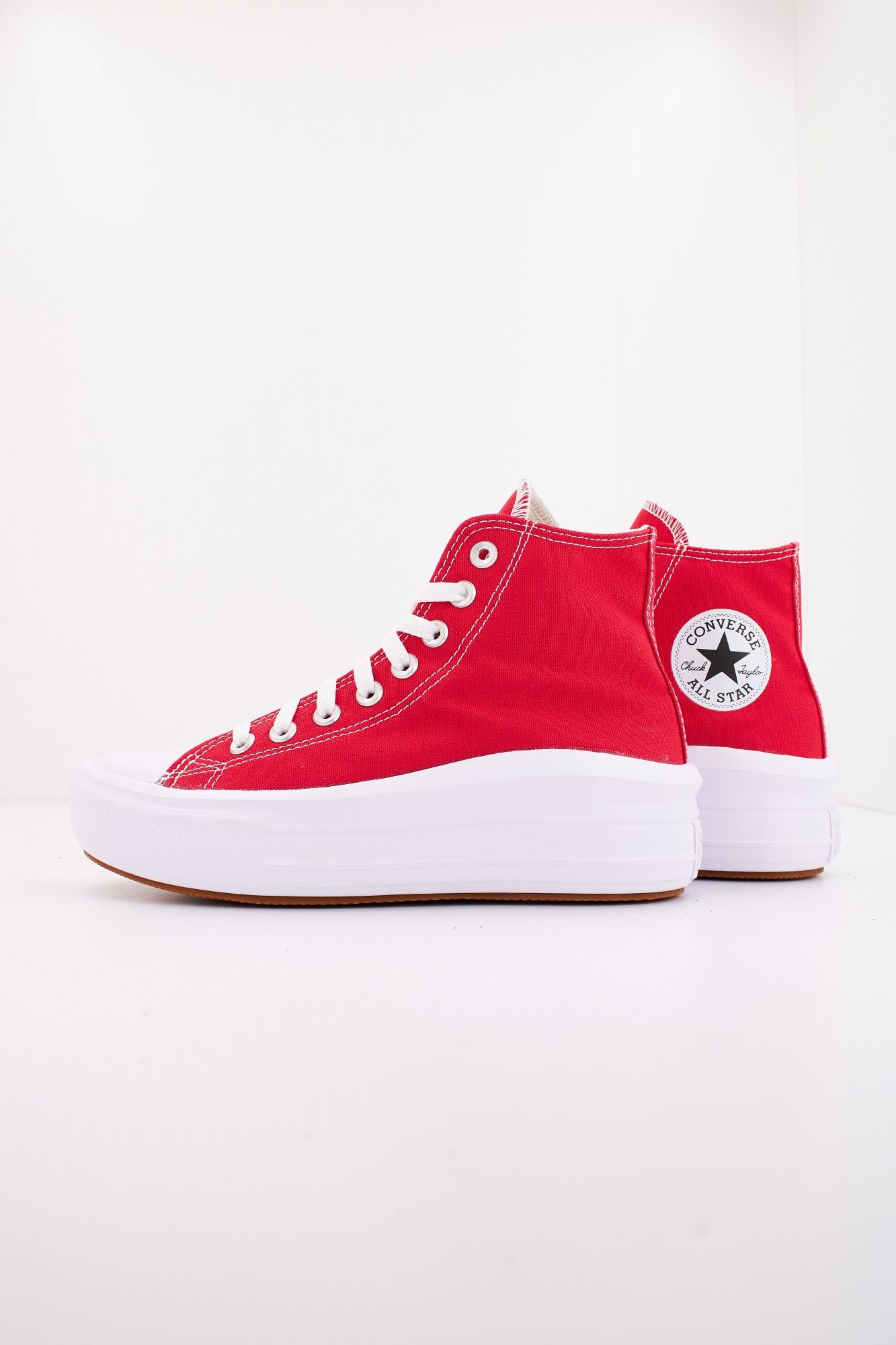 CONVERSE CHUCK TAYLOR ALL STAR MOVE PLATFORM en color ROJO (1)