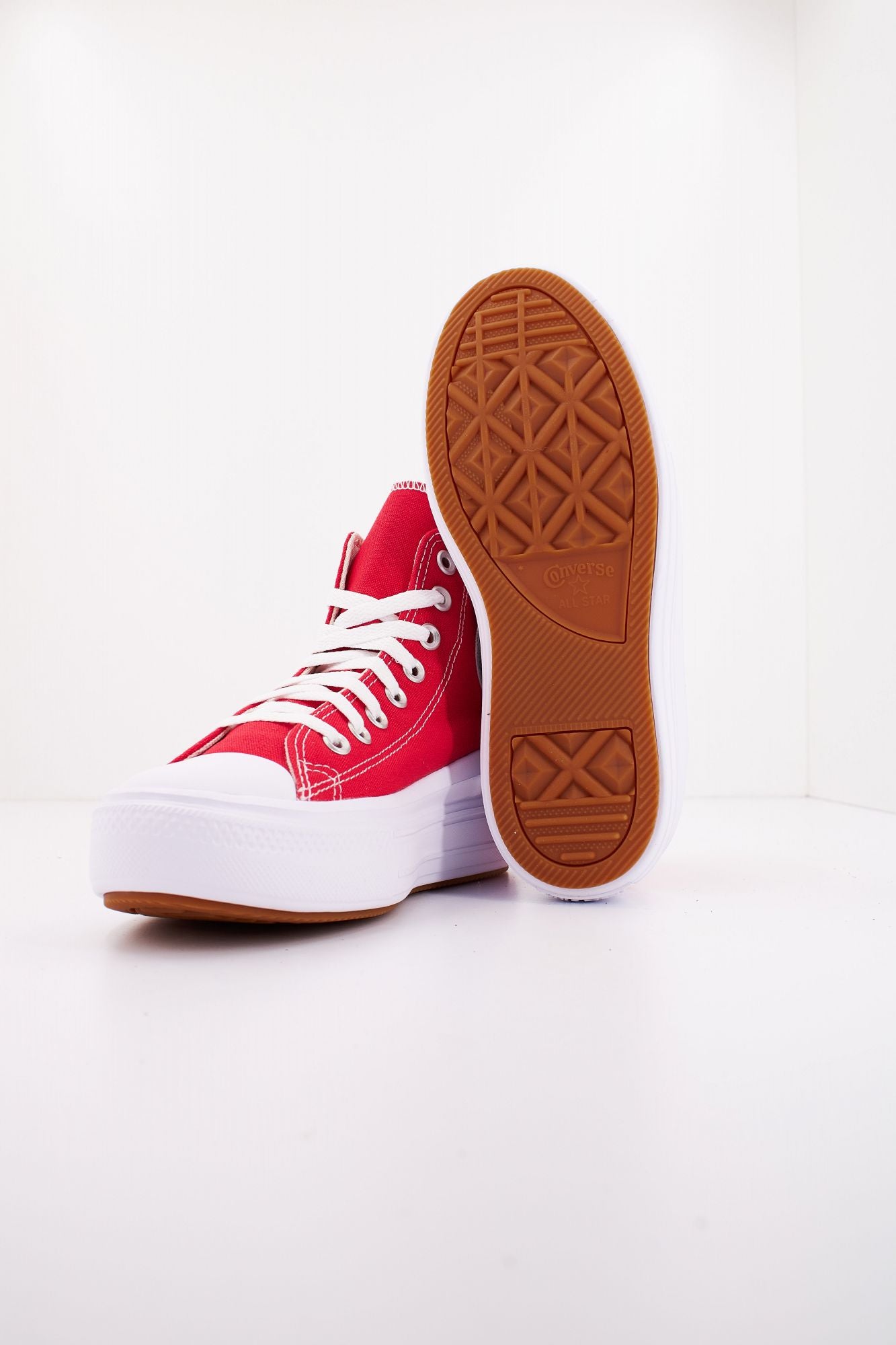 CONVERSE CHUCK TAYLOR ALL STAR MOVE PLATFORM en color ROJO (4)