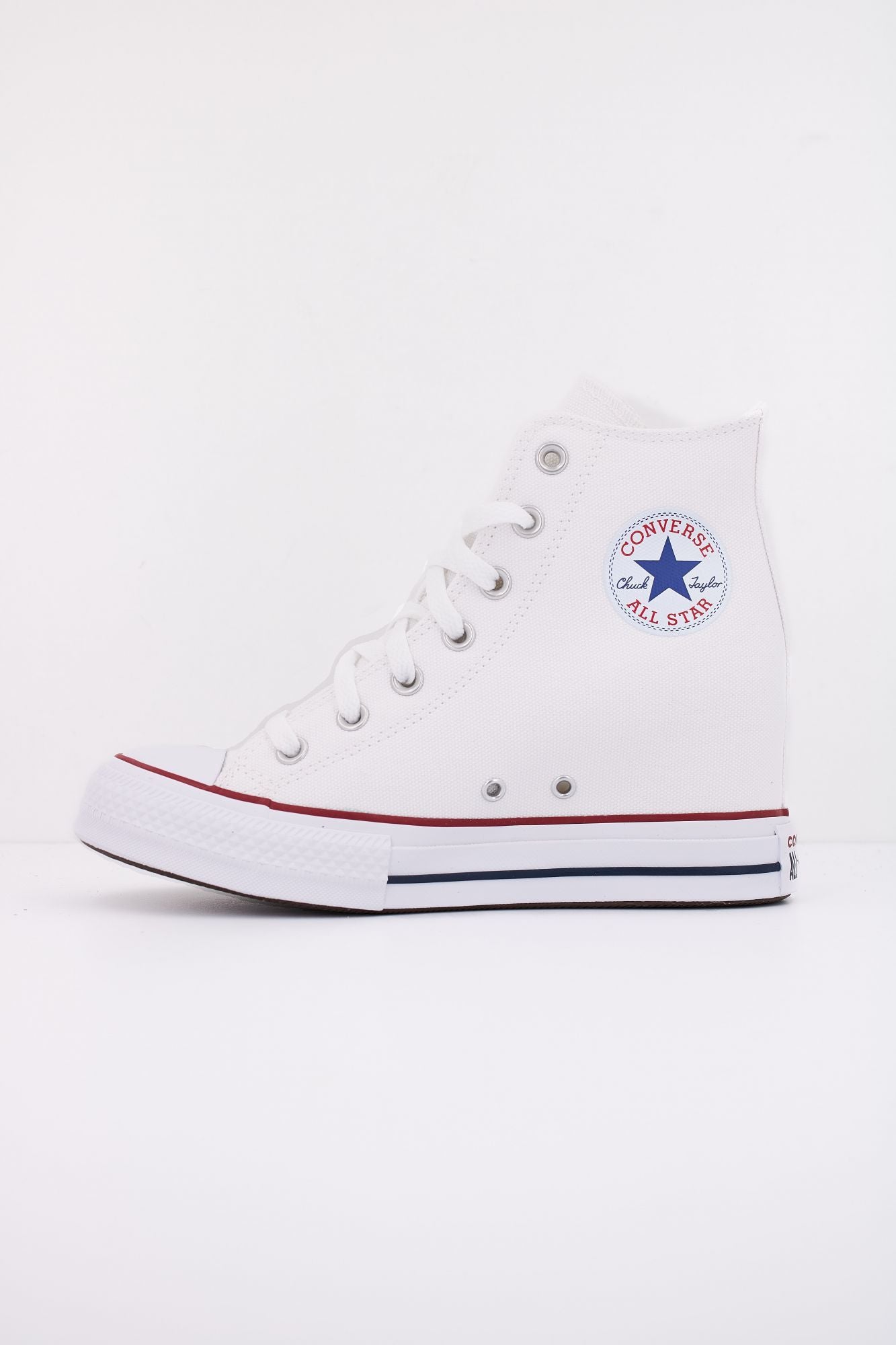 CONVERSE CHUCK TAYLOR ALL STAR WEDGE PLATFORM en color BLANCO (1)