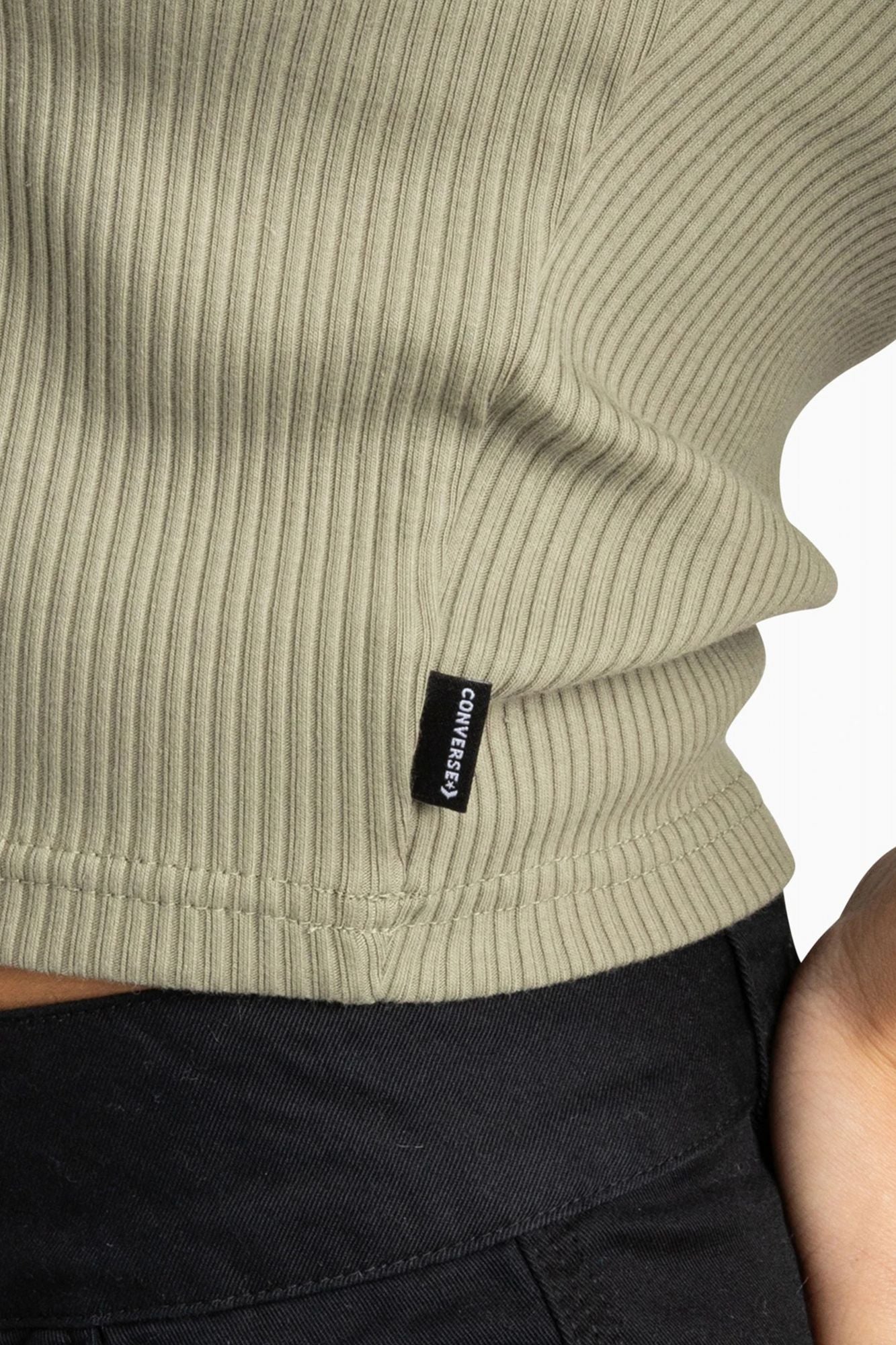 CONVERSE WOMEN'S CONVERSE RIBBED SLIM en color VERDE (3)