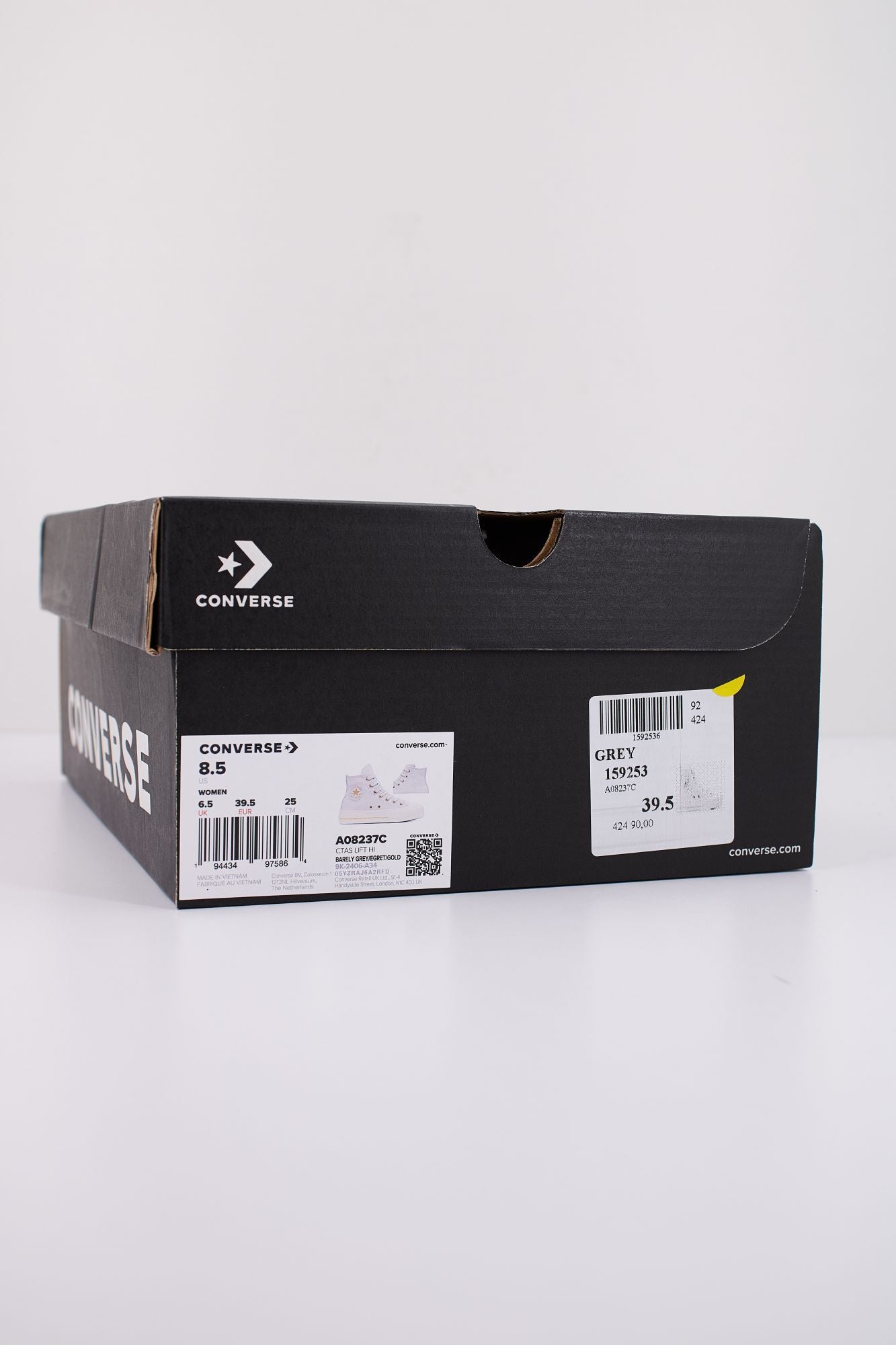 CONVERSE CTAS LIFT HI BARELY en color GRIS (6)