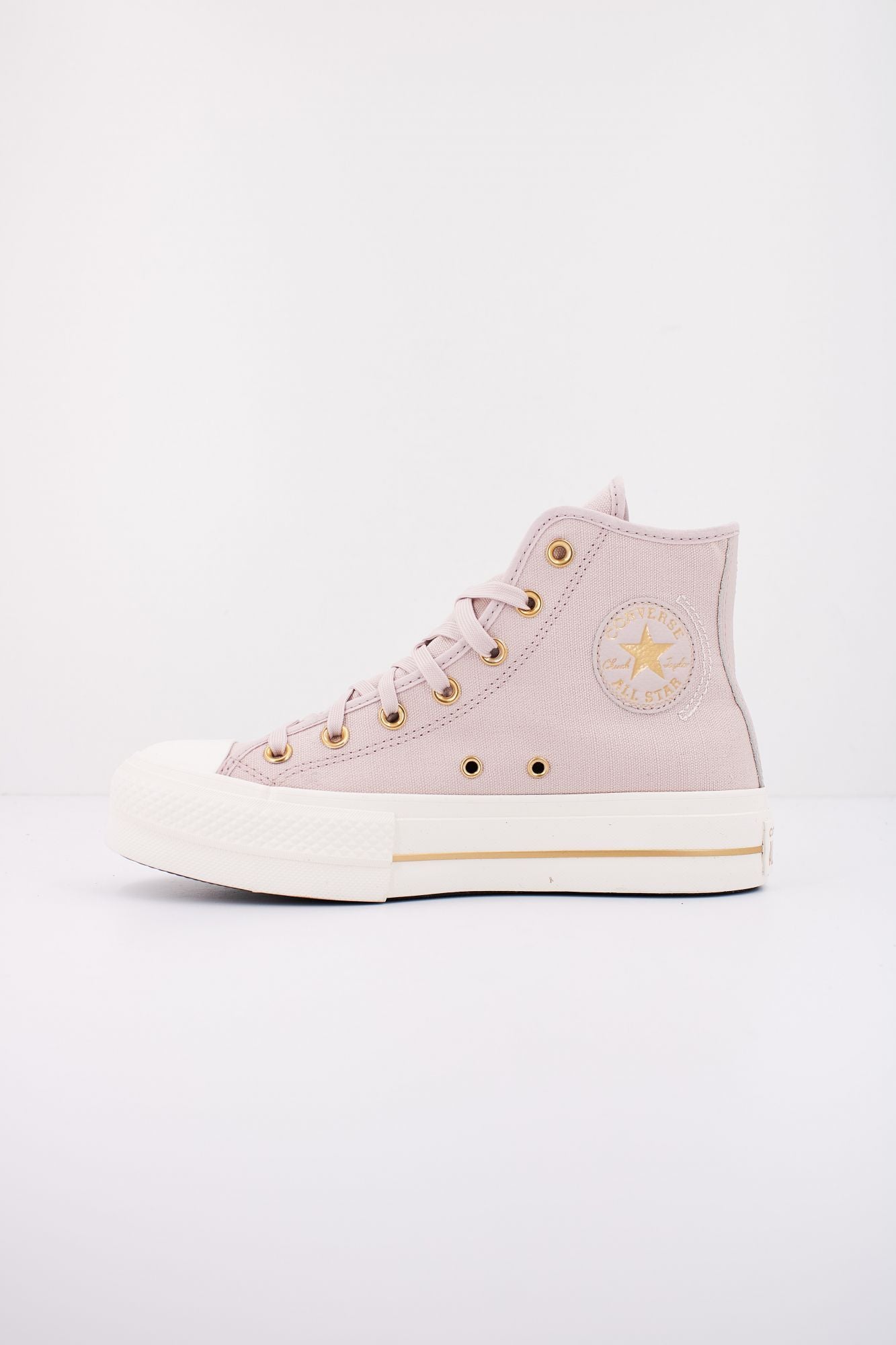 CONVERSE CHUCK TAYLOR ALL STAR LIFT HI FLUSH en color ROSA (1)