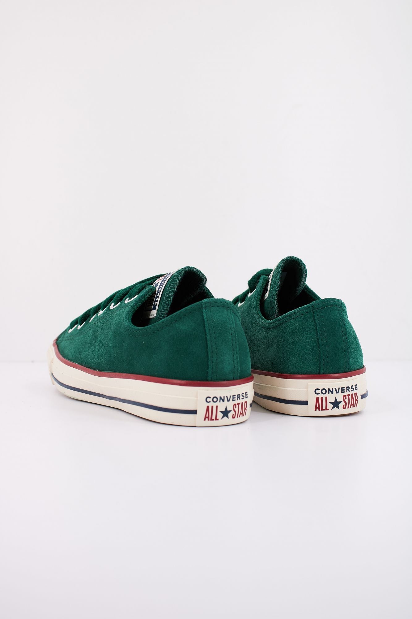 CONVERSE CHUCK TAYLOR ALL STAR SUEDE en color VERDE (4)