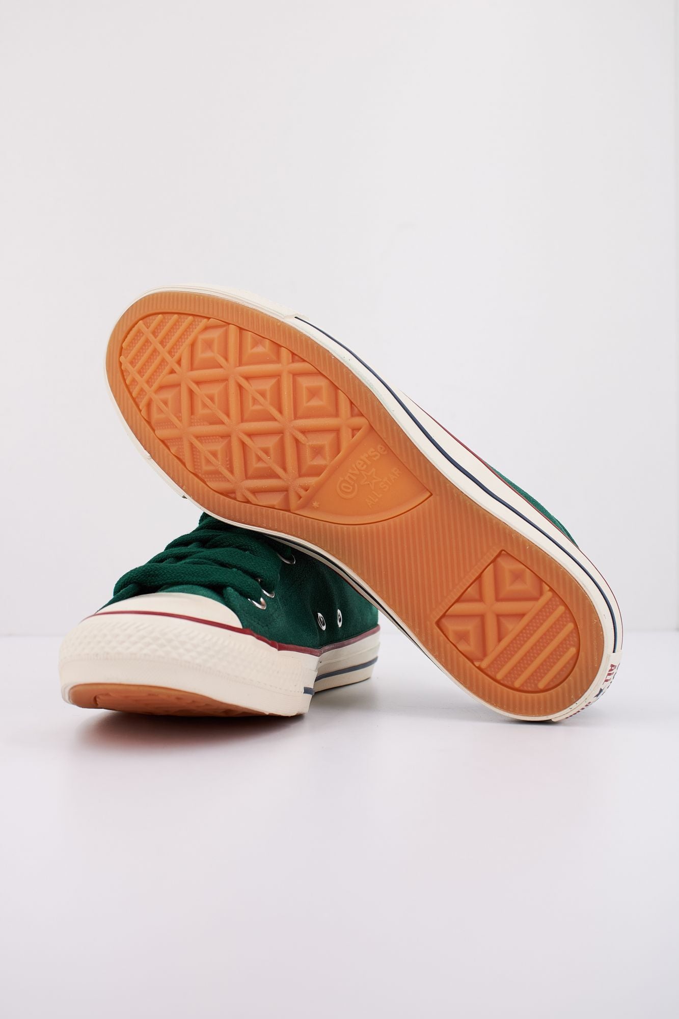 CONVERSE CHUCK TAYLOR ALL STAR SUEDE en color VERDE (5)