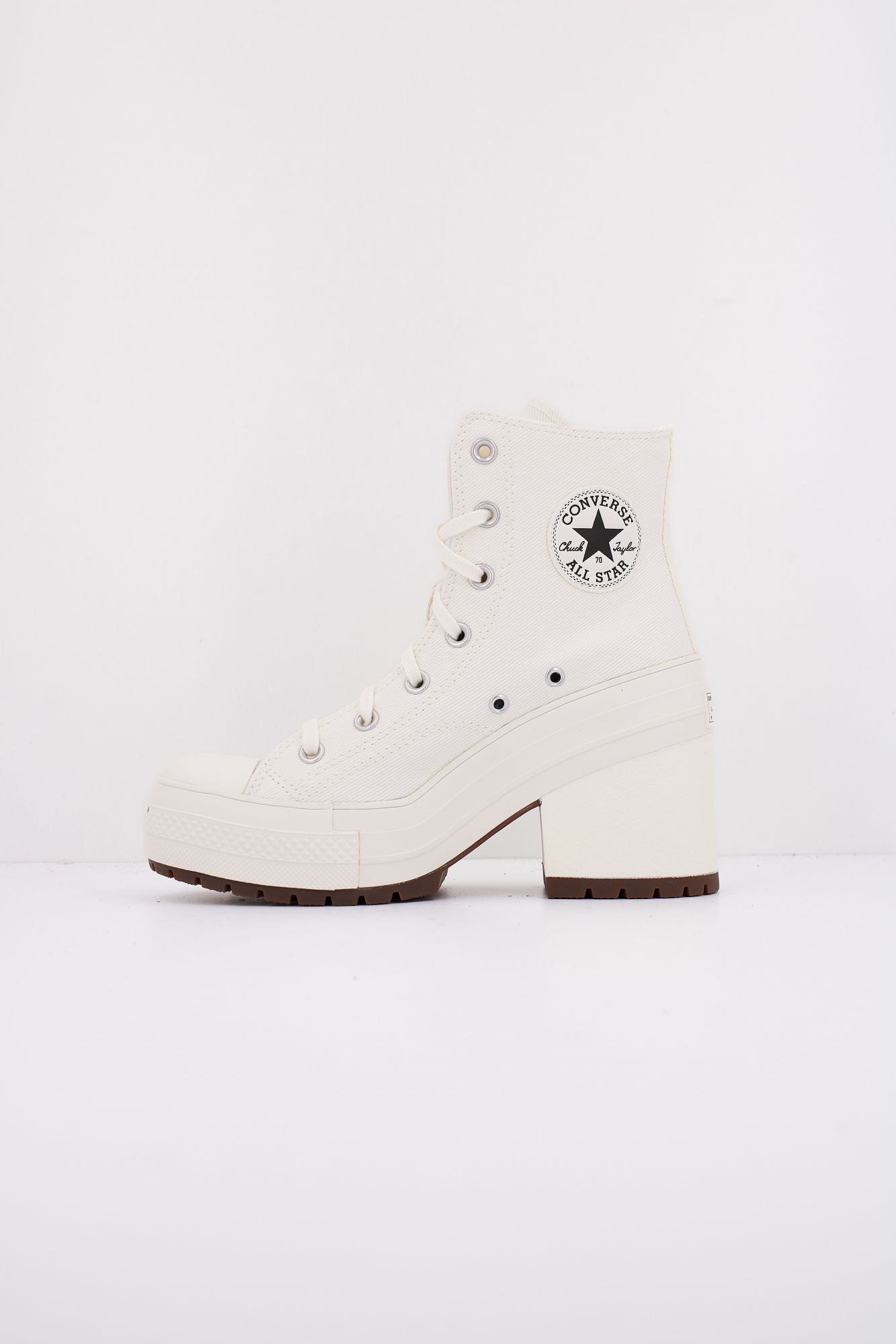 CONVERSE CHUCK 70 DE LUXE HEEL en color BLANCO (1)
