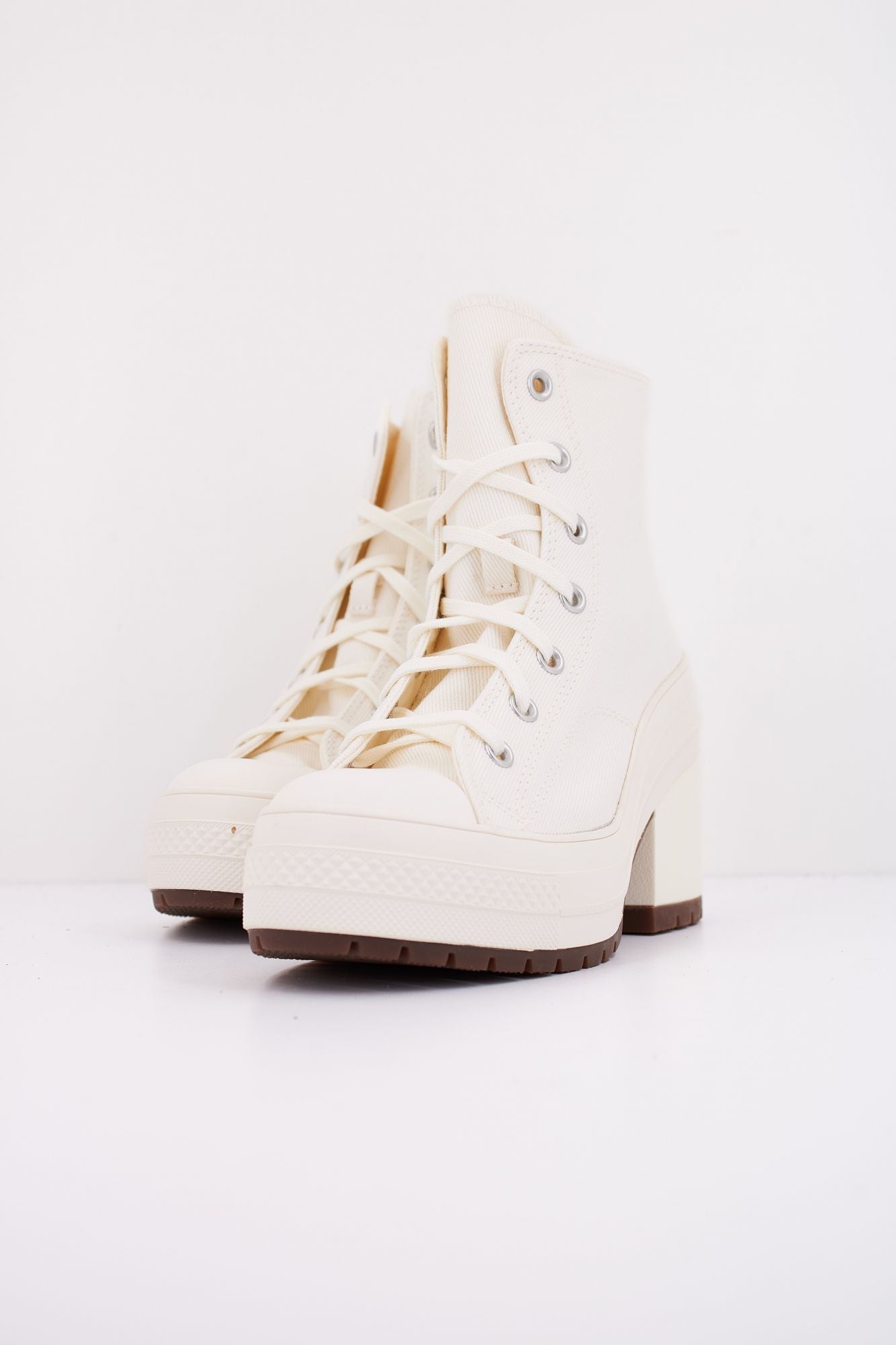 CONVERSE CHUCK 70 DE LUXE HEEL en color BLANCO (2)
