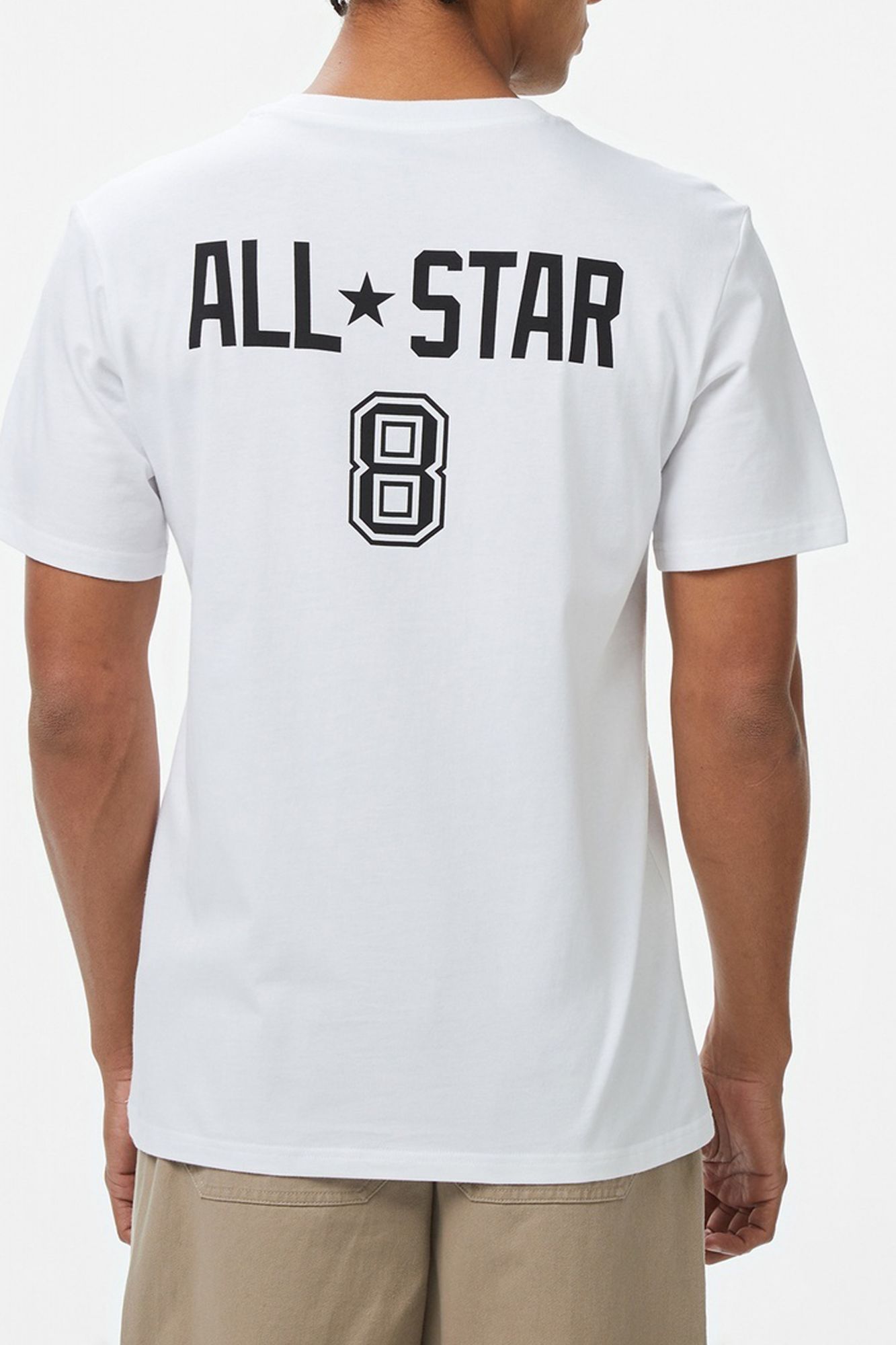 CONVERSE RETRO CHUCK SOCCER T SHIRT en color BLANCO (2)