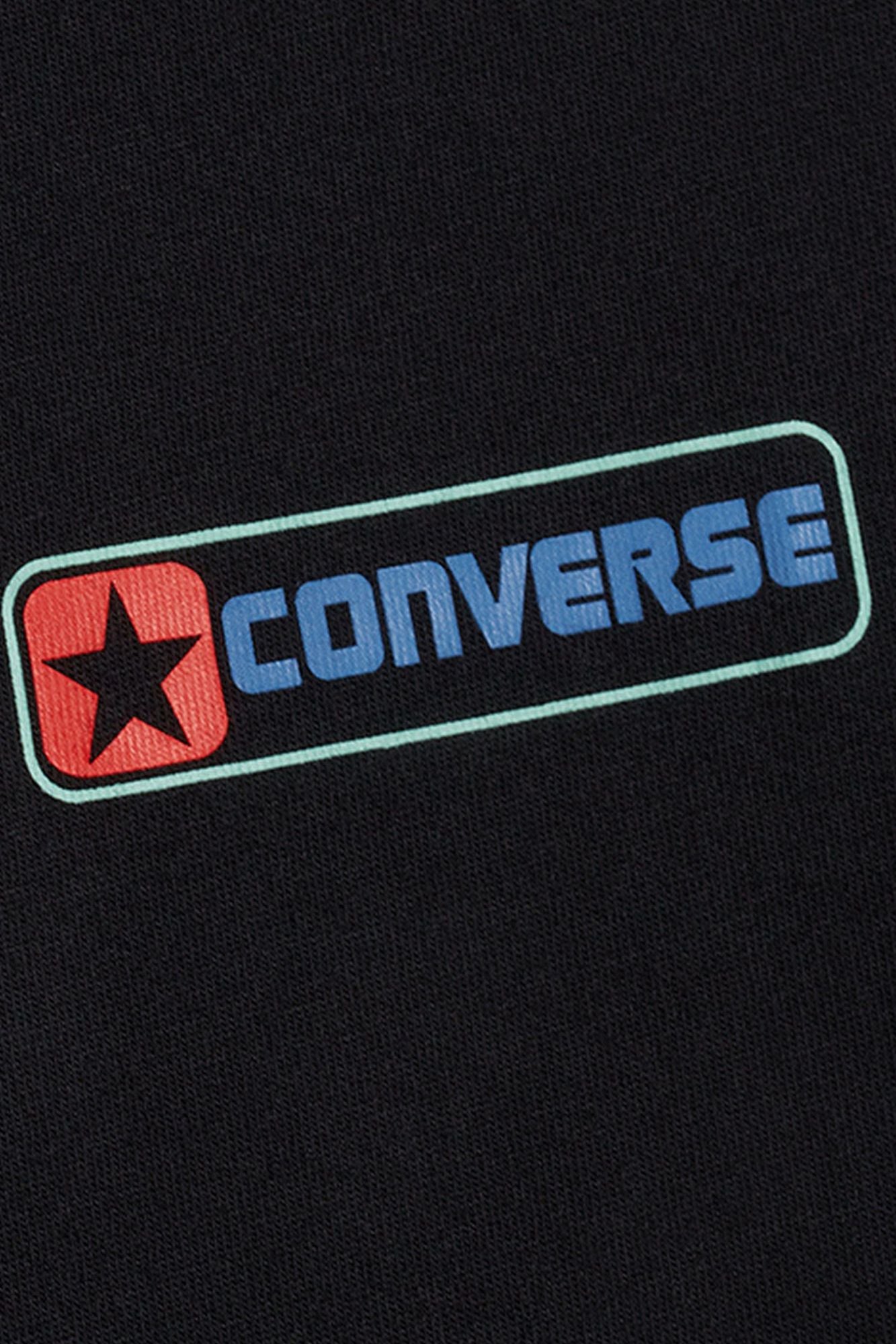 CONVERSE LOGO T-SHIRT en color NEGRO (2)