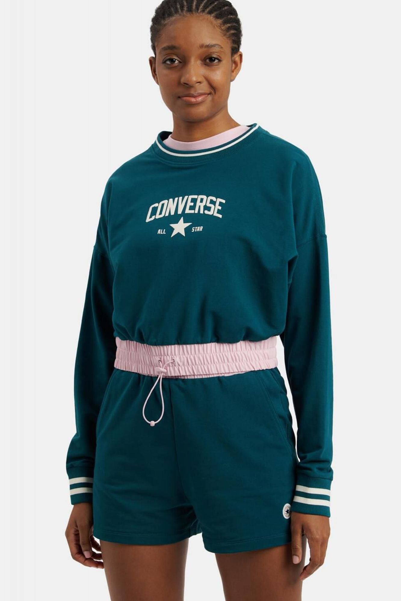 CONVERSE RETRO SPORT NYLON en color VERDE (1)