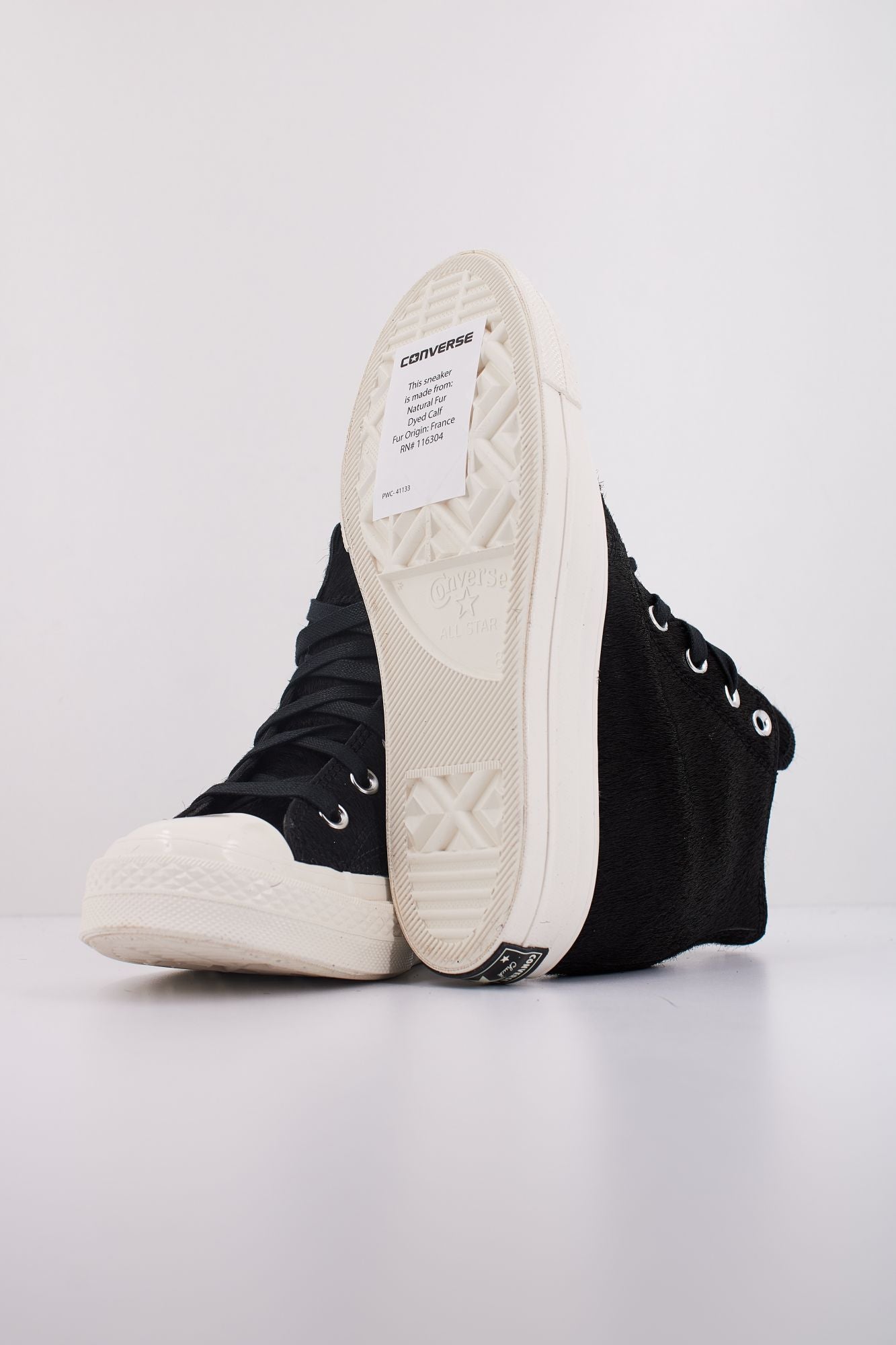 CONVERSE CHUCK TAYLOR ALL STAR 70 WEDGE en color NEGRO (5)
