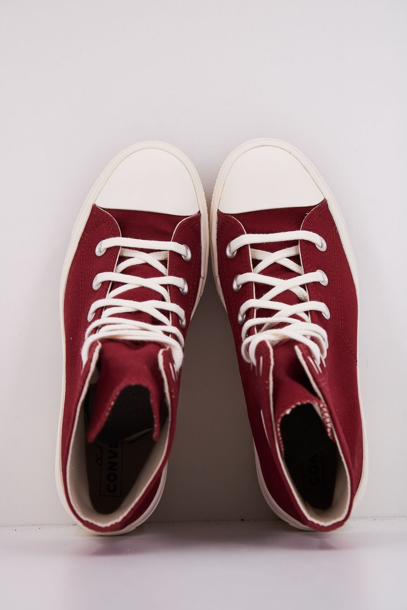 CONVERSE CHUCK 70 DE LUXE HEEL en color ROJO (3)