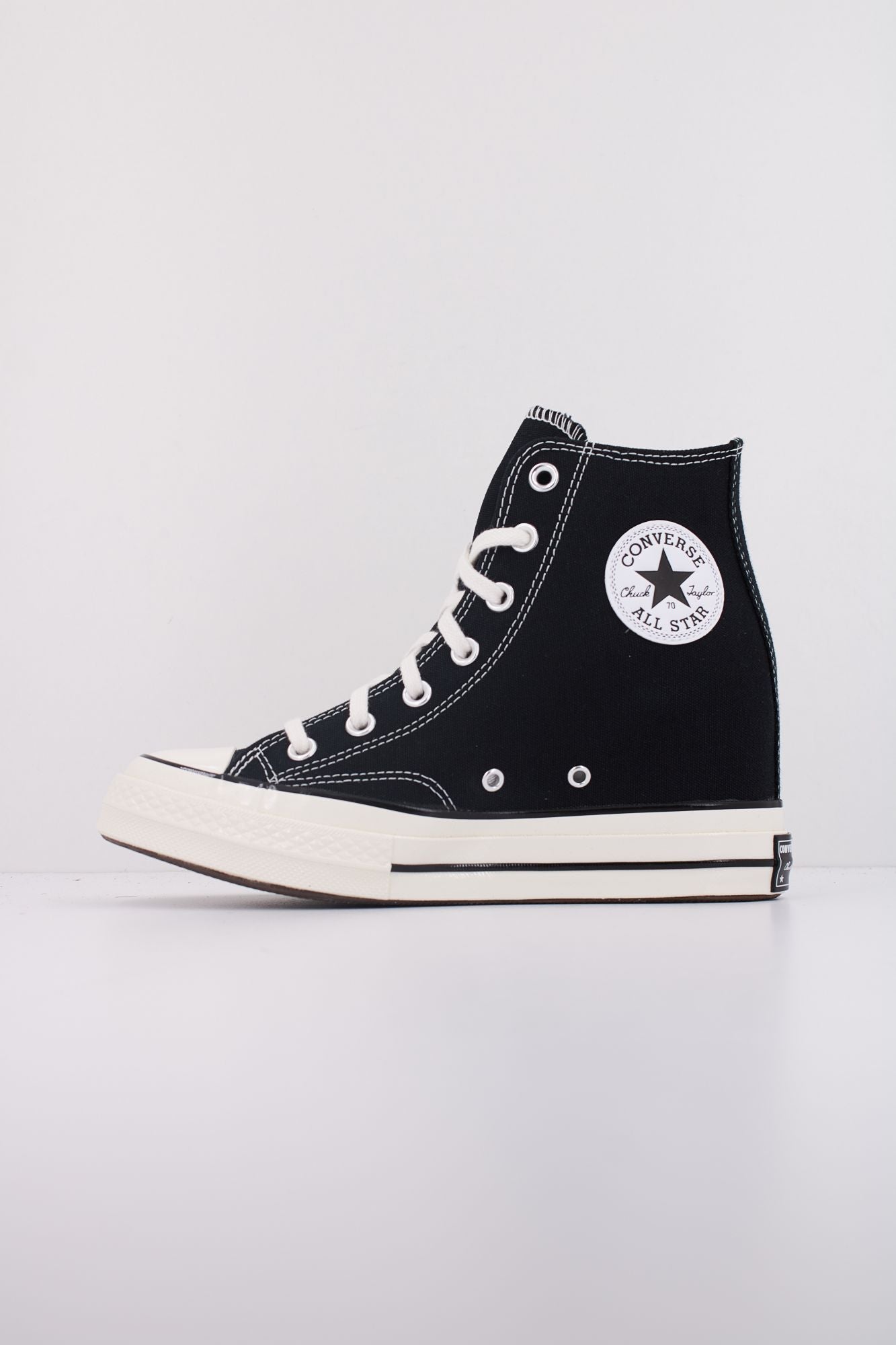 CONVERSE CHUCK 70 WEDGE en color NEGRO (1)
