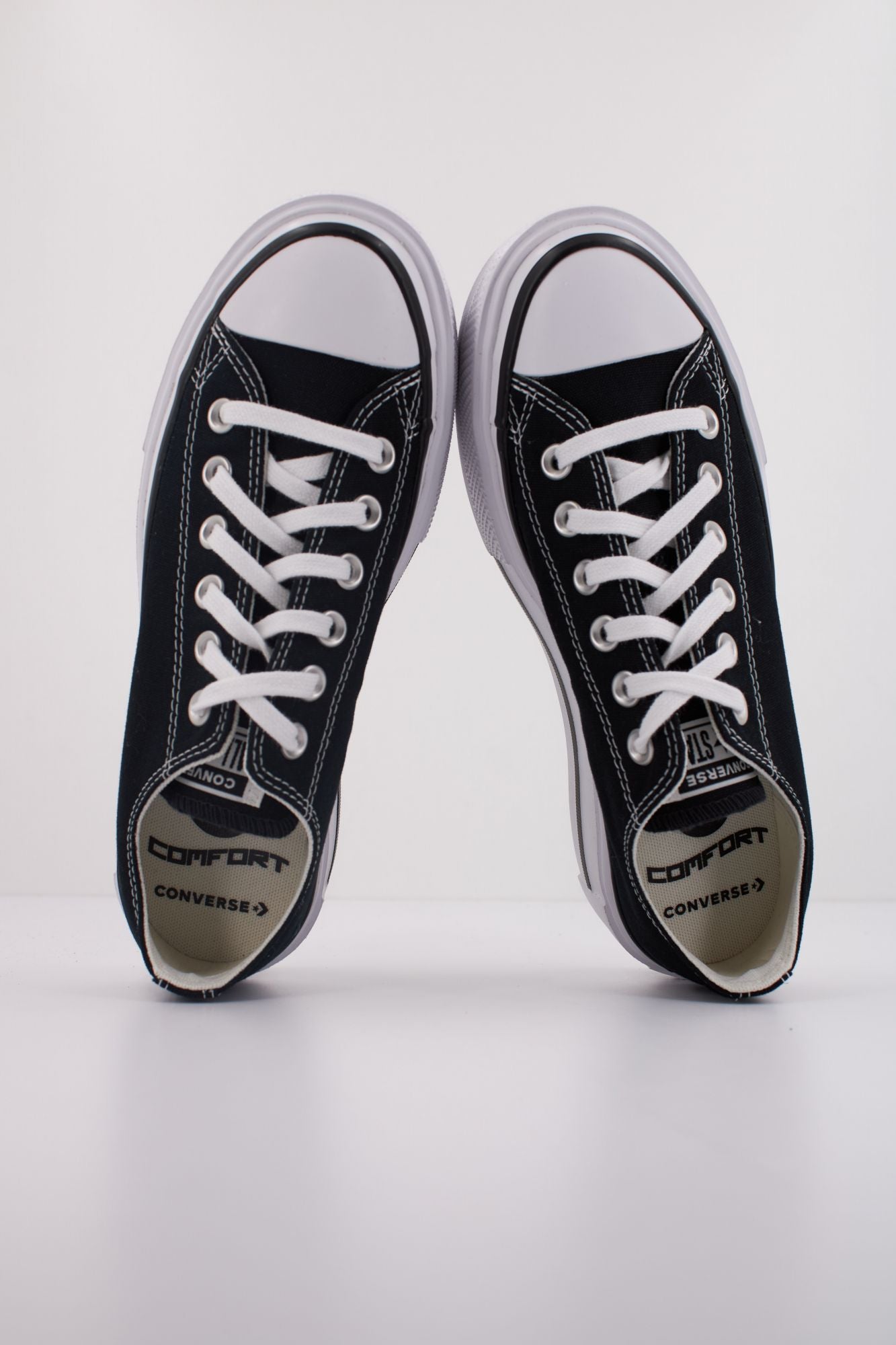 CONVERSE CHUCK TAYLOR ALL STAR LIFT DOUBLE STACK OX en color NEGRO (3)