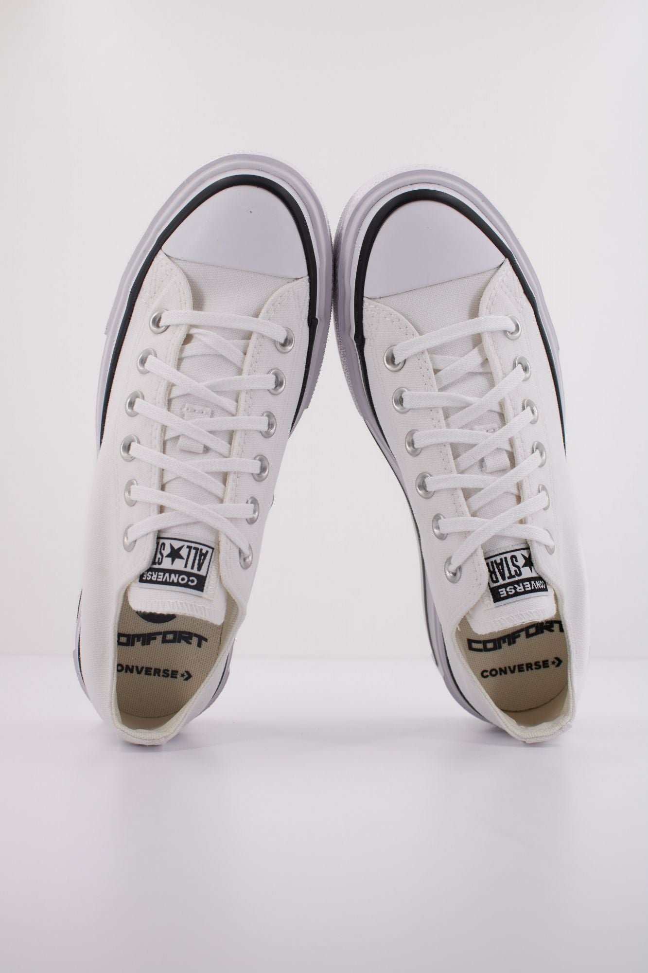 CONVERSE CHUCK TAYLOR ALL STAR LIFT DOUBLE STACK OX en color BLANCO (3)