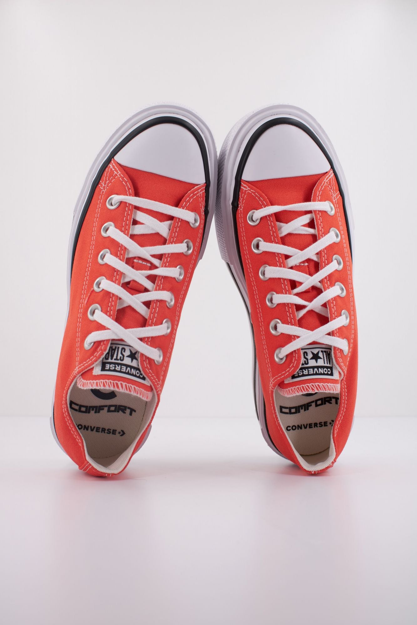 CONVERSE CHUCK TAYLOR ALL STAR LIFT DOUBLE STACK OX en color ROJO (3)
