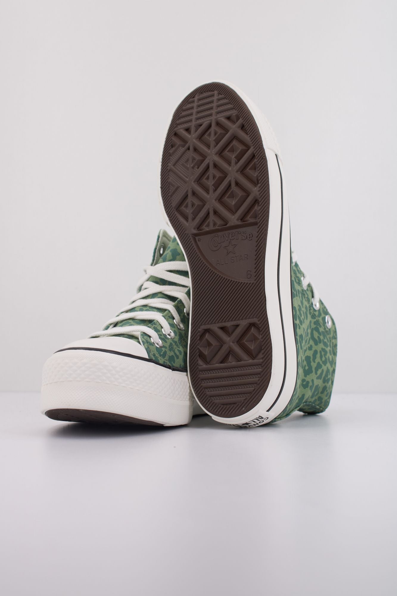CONVERSE CHUCK TAYLOR ALL STAR LIFT HI en color VERDE (5)
