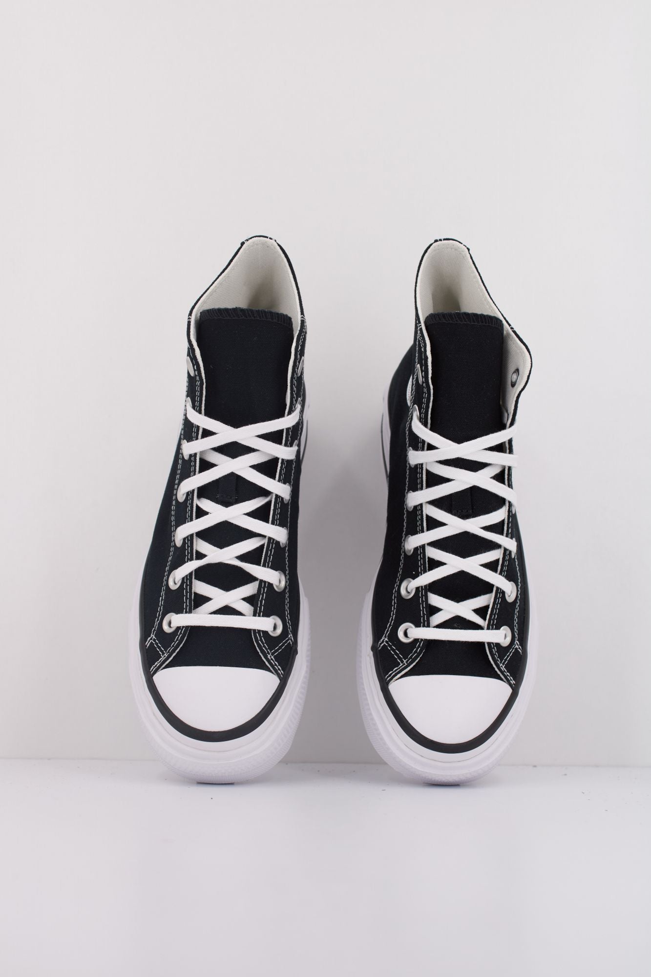 CONVERSE CHUCK TAYLOR ALL STAR LIFT DOUBLE STARCK en color NEGRO (3)