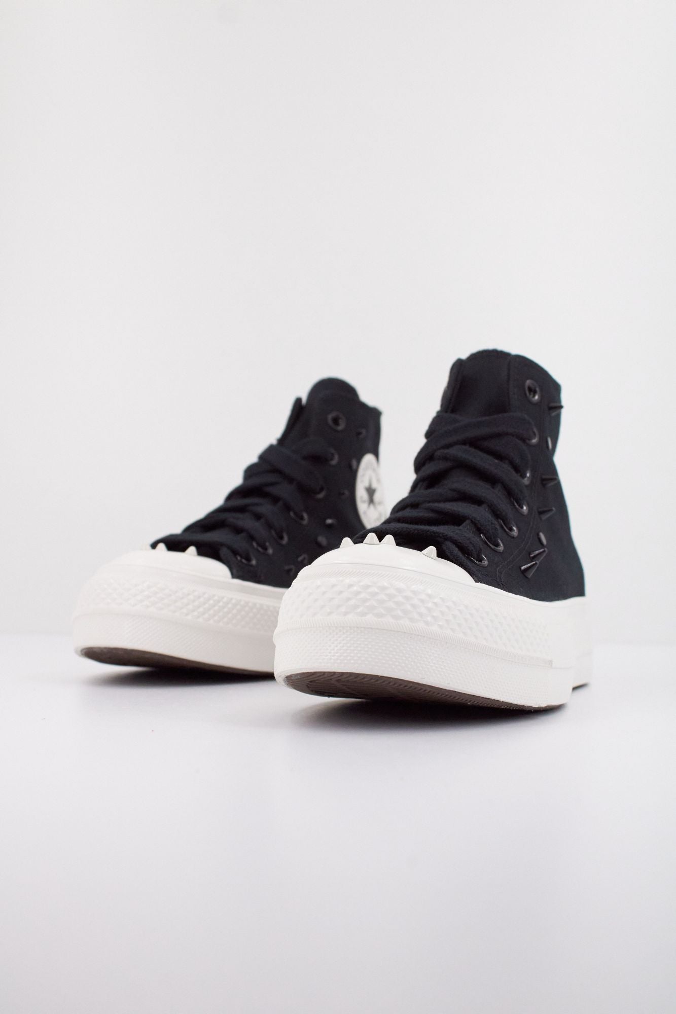 CONVERSE CHUCK TAYLOR ALL STAR LIFT PLATFORM SPIKES en color NEGRO (2)