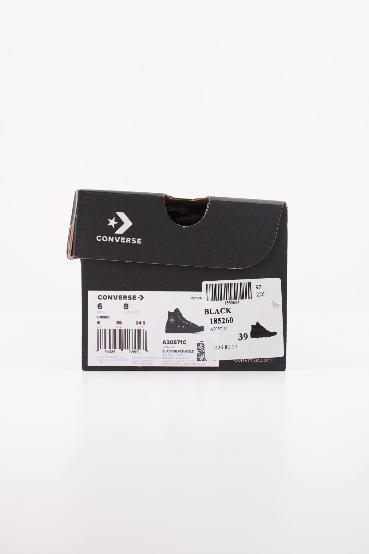 CONVERSE A20571C en color NEGRO (6)