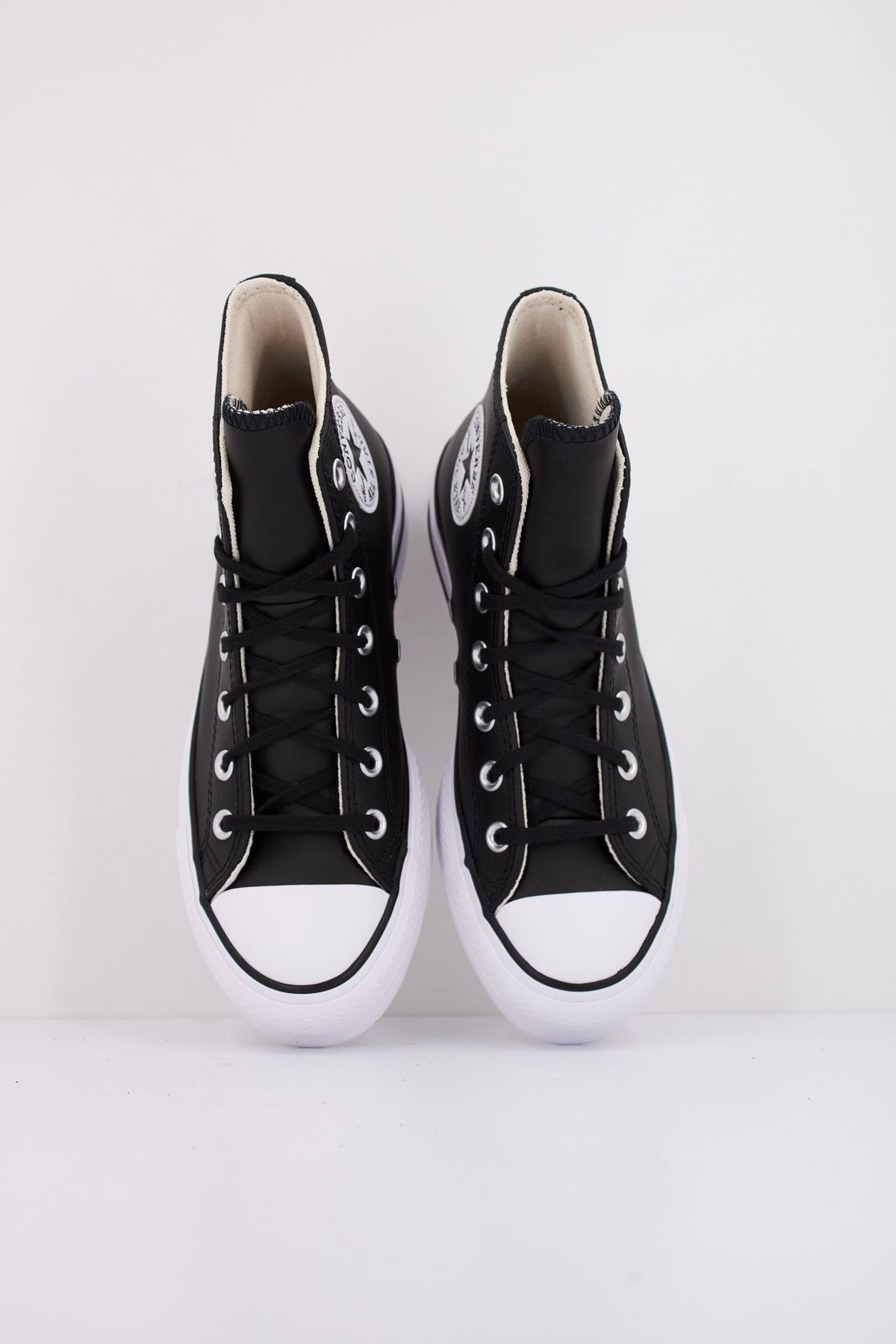 CONVERSE CHUCK TAYLOR ALL STAR LIFT LEATHER 561675C en color NEGRO (3)