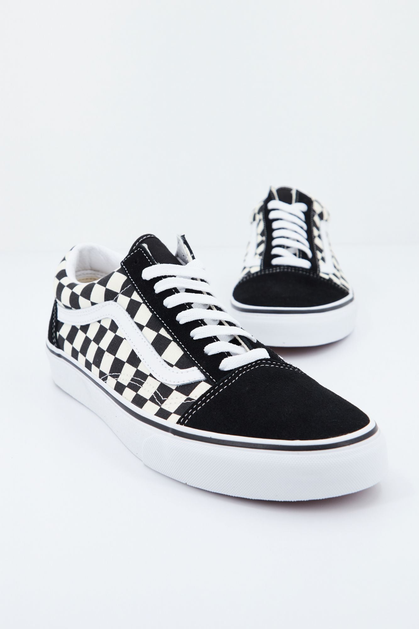 VANS OLD SKOOL PRIMARY CHECK en color NEGRO (2)
