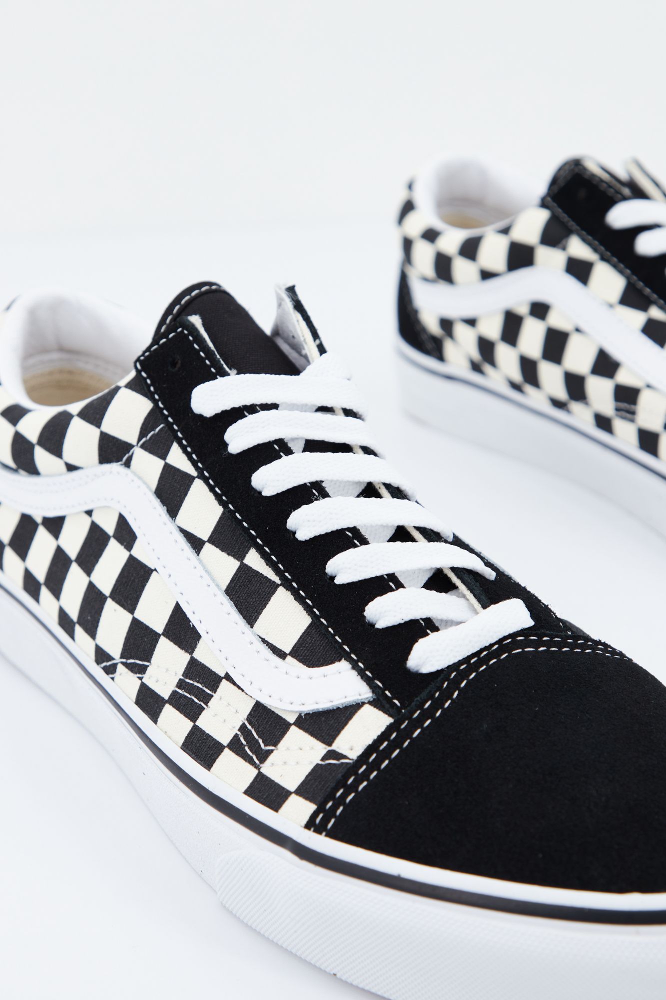 VANS OLD SKOOL PRIMARY CHECK en color NEGRO (4)