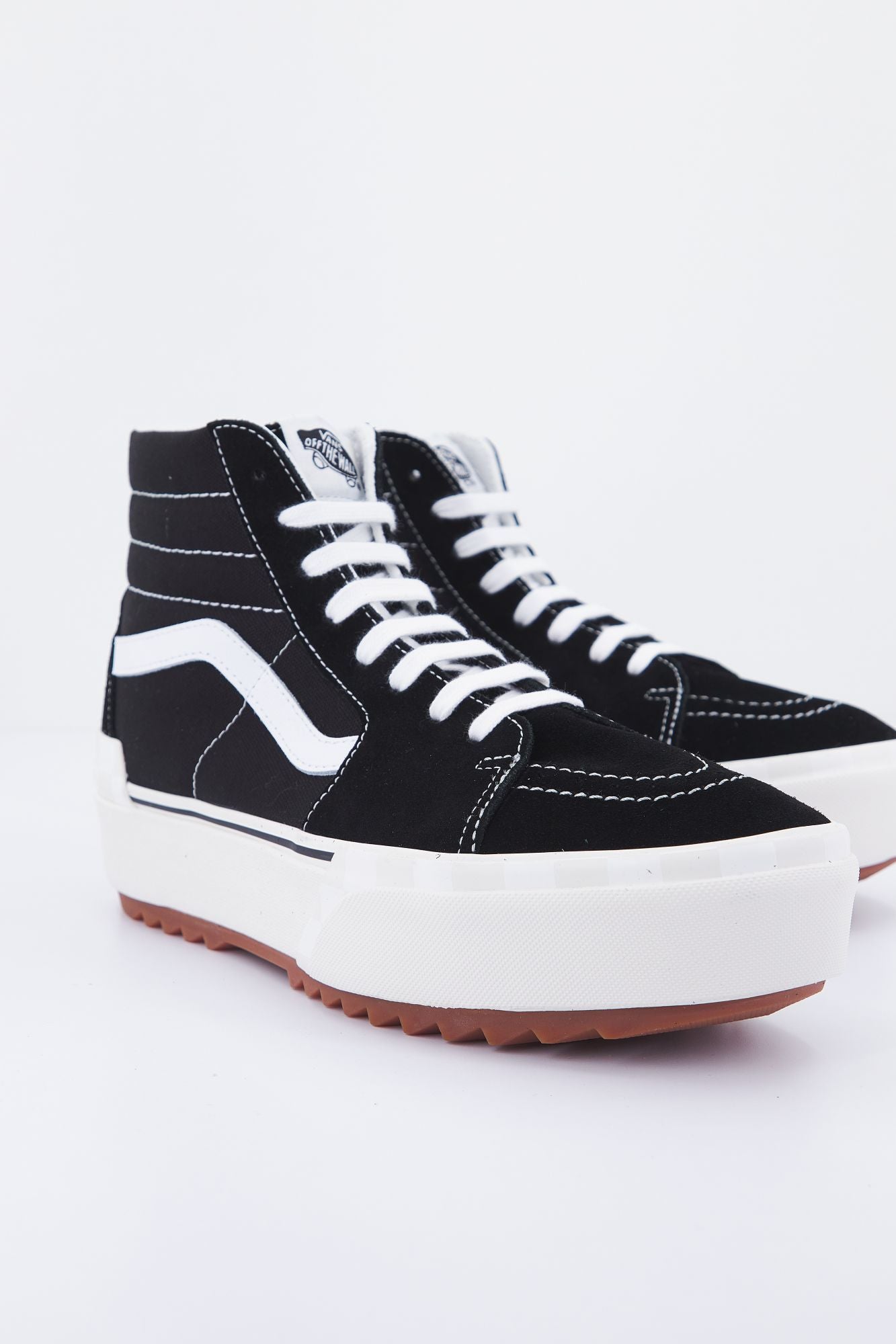 VANS UA SK8-HI STACKED HI en color NEGRO (2)