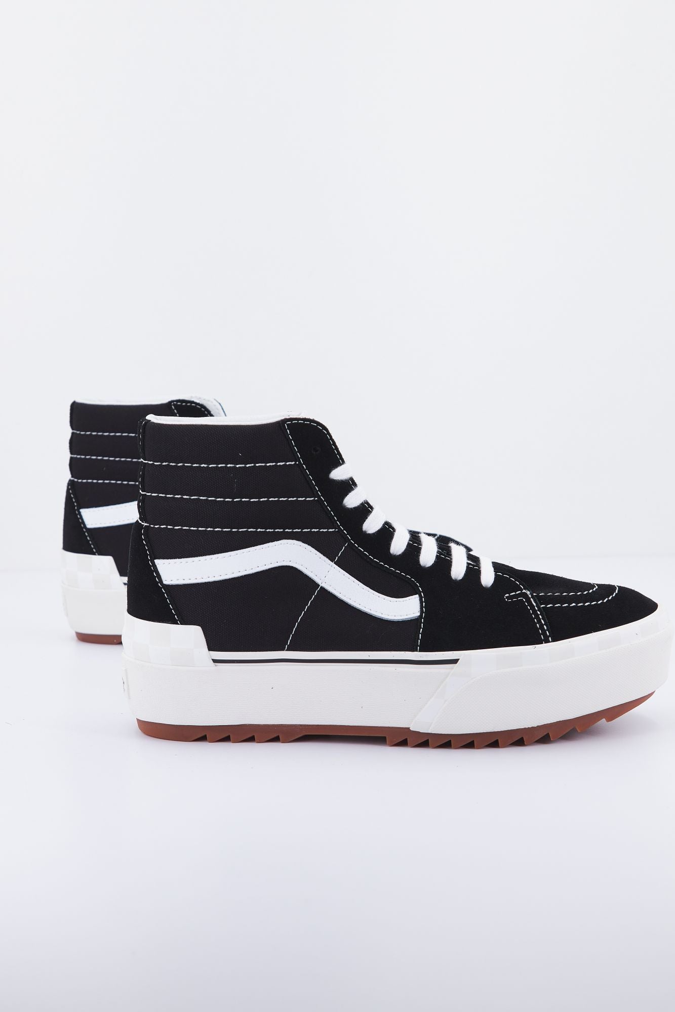VANS UA SK8-HI STACKED HI en color NEGRO (3)