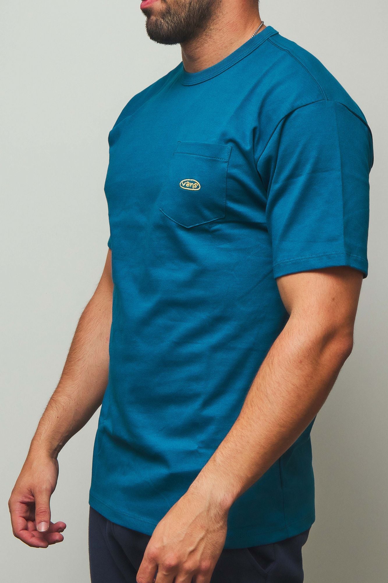 VANS COLOR MULTIPLIER PKT OFF THE WALL TEE en color AZUL (2)
