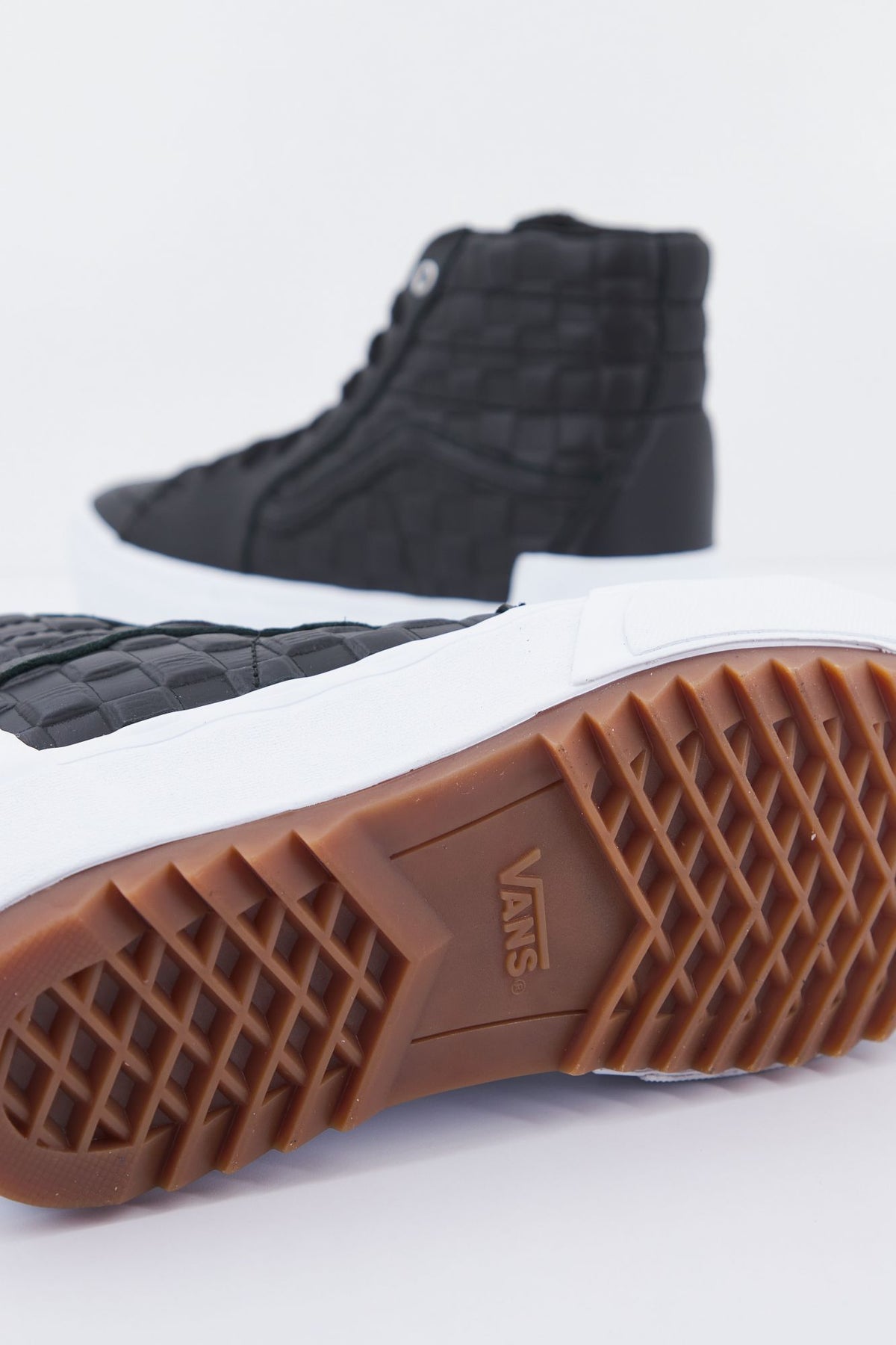 VANS UA SK8-HI STACKED en color NEGRO (4)