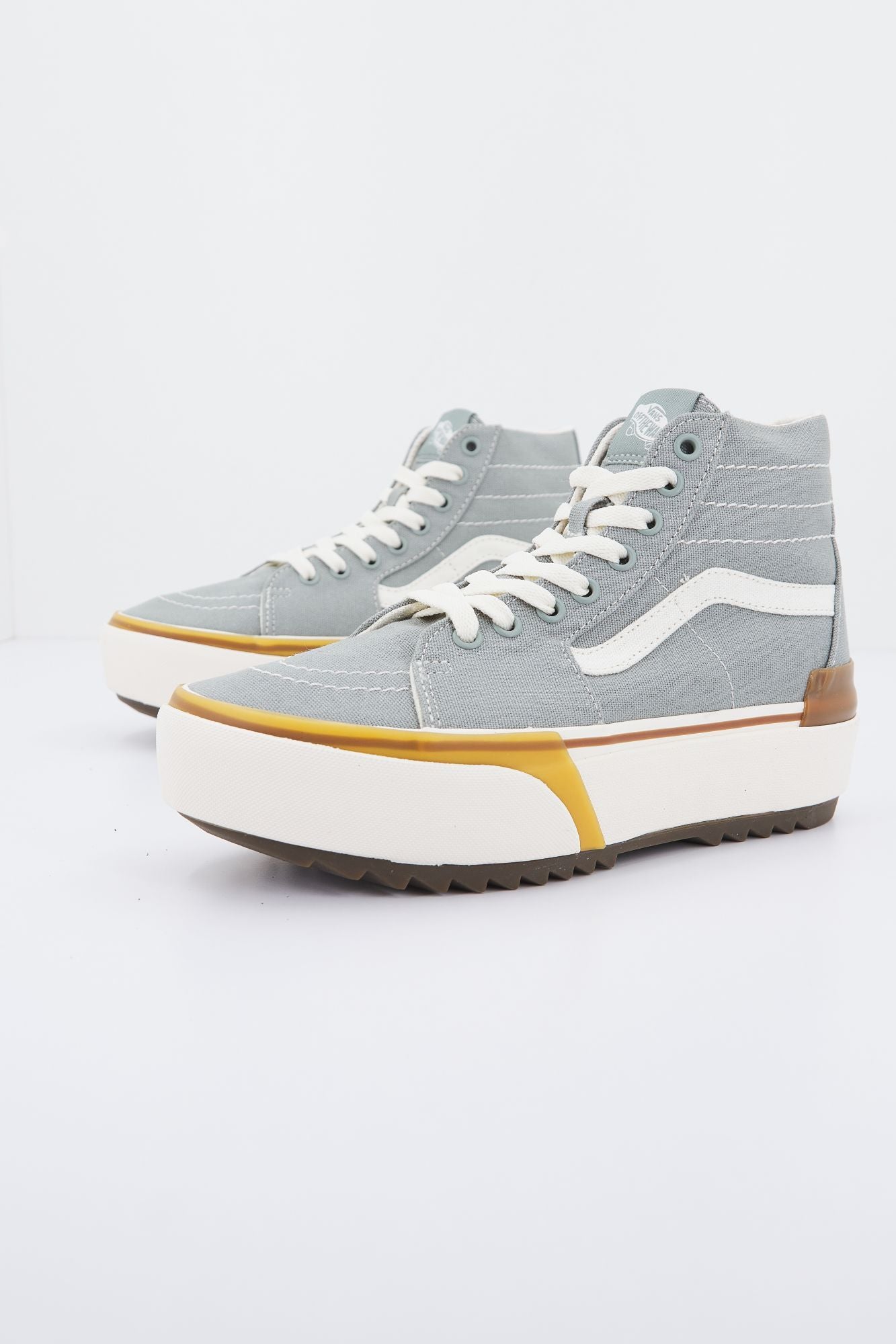 VANS SK8-HI TAPERED STACKED en color GRIS (1)