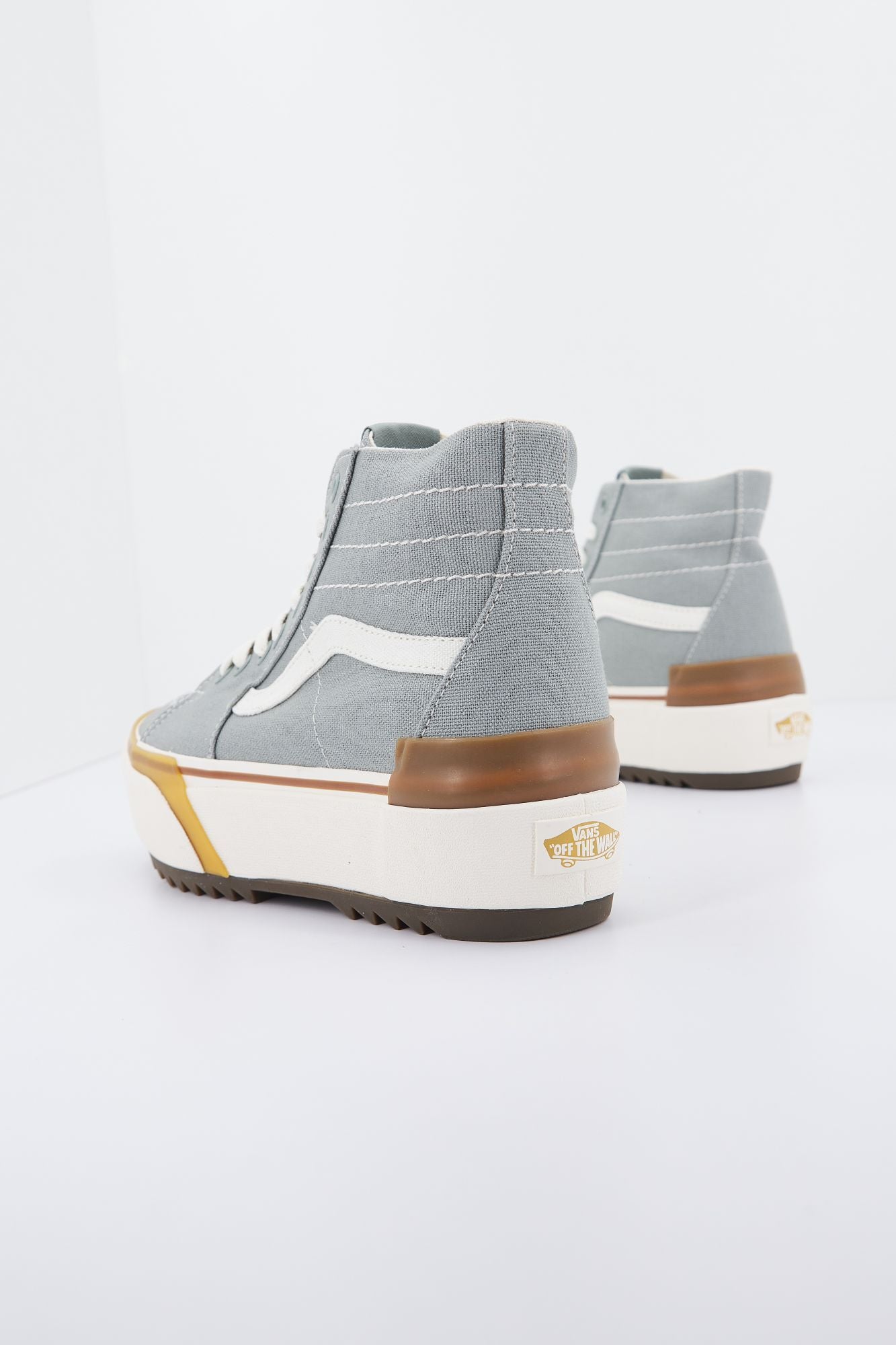 VANS SK8-HI TAPERED STACKED en color GRIS (3)