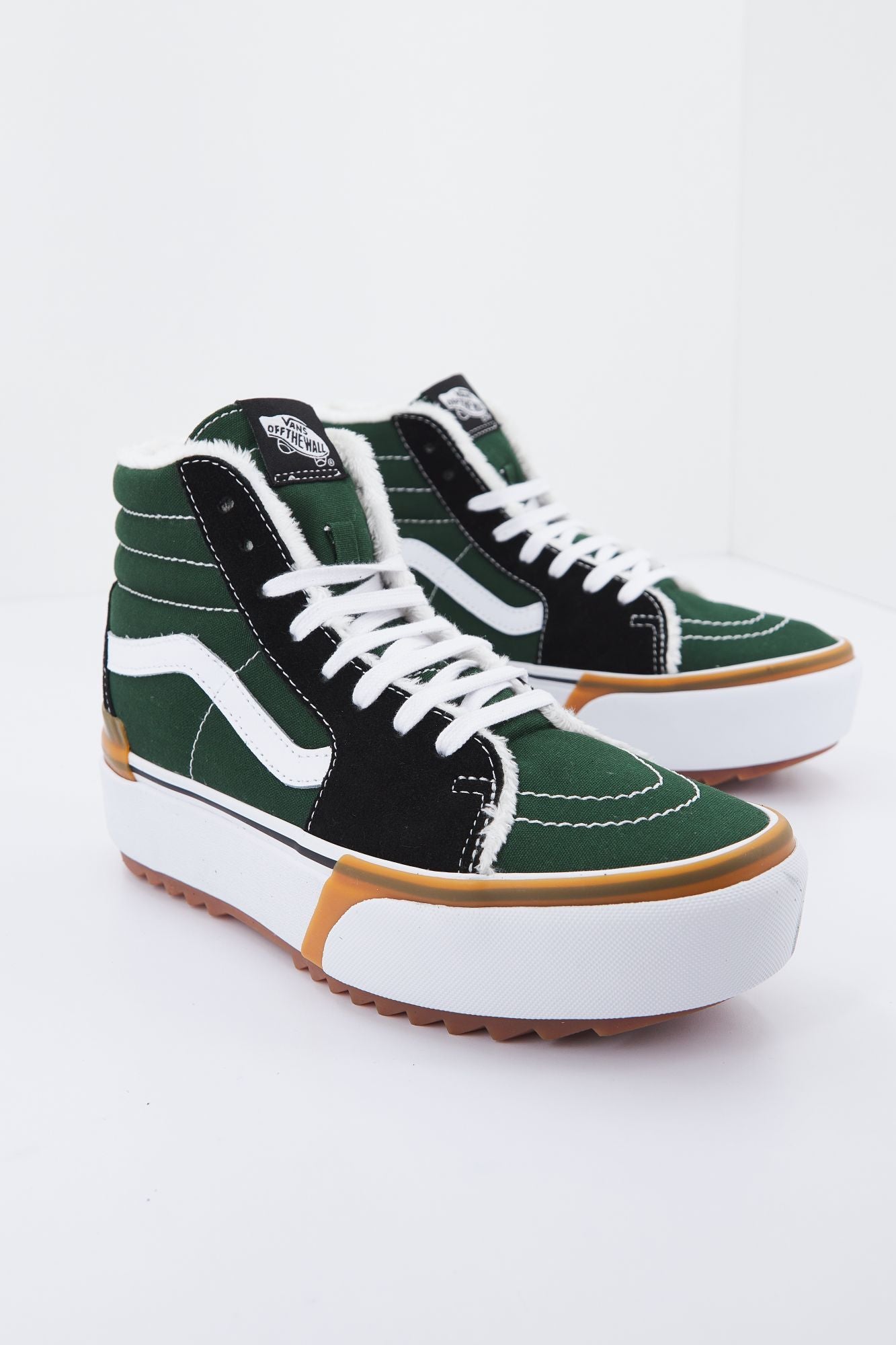 VANS UA SK8-HI en color VERDE (1)