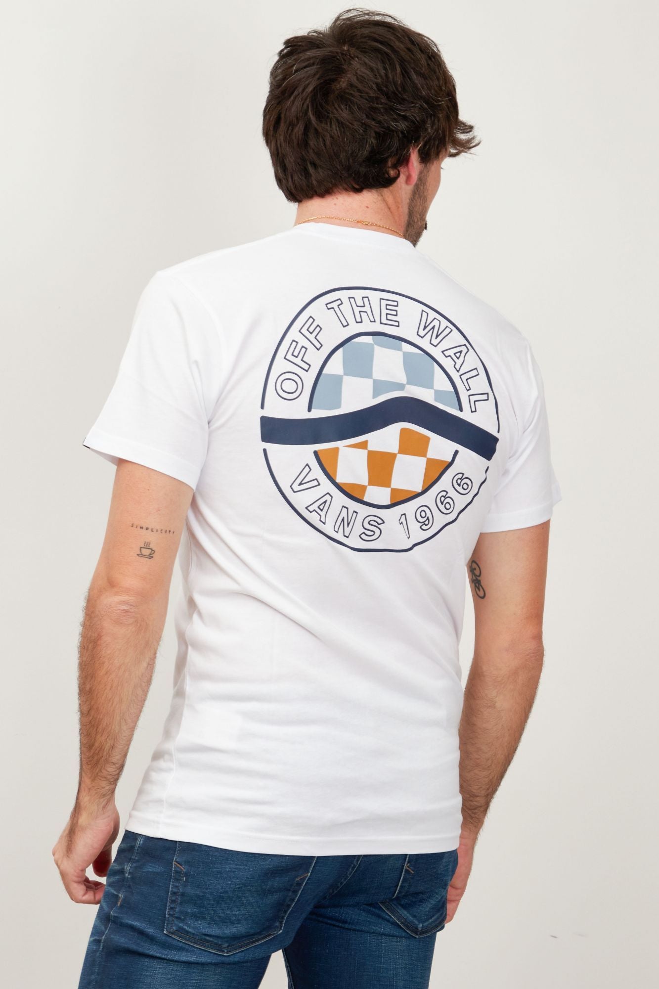 VANS CIRCLE SIDESTRIPE en color BLANCO (4)