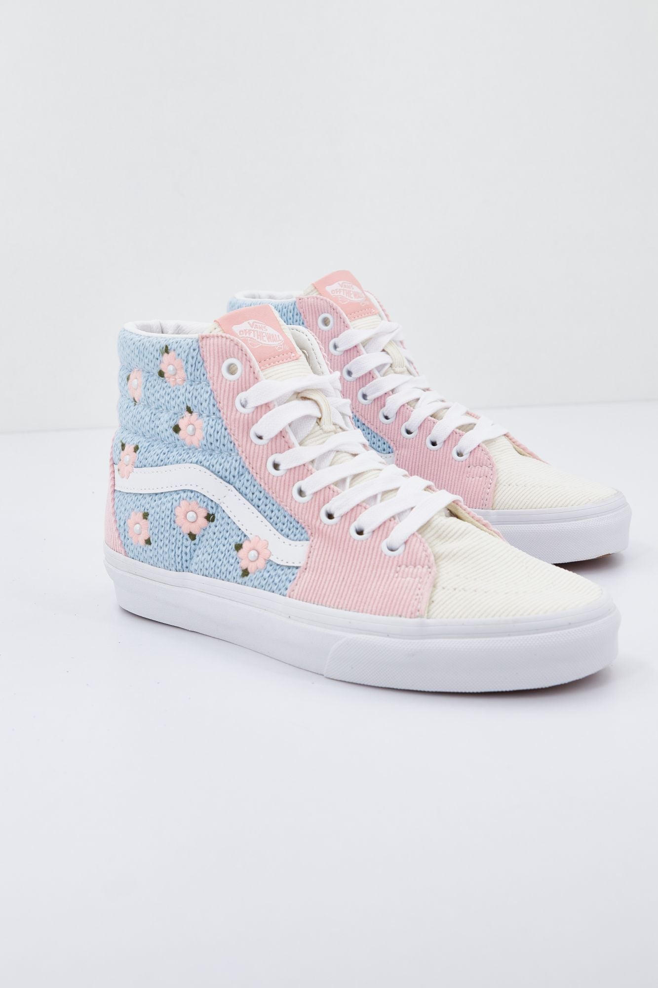 VANS UA SK8-HI en color ROSA (3)