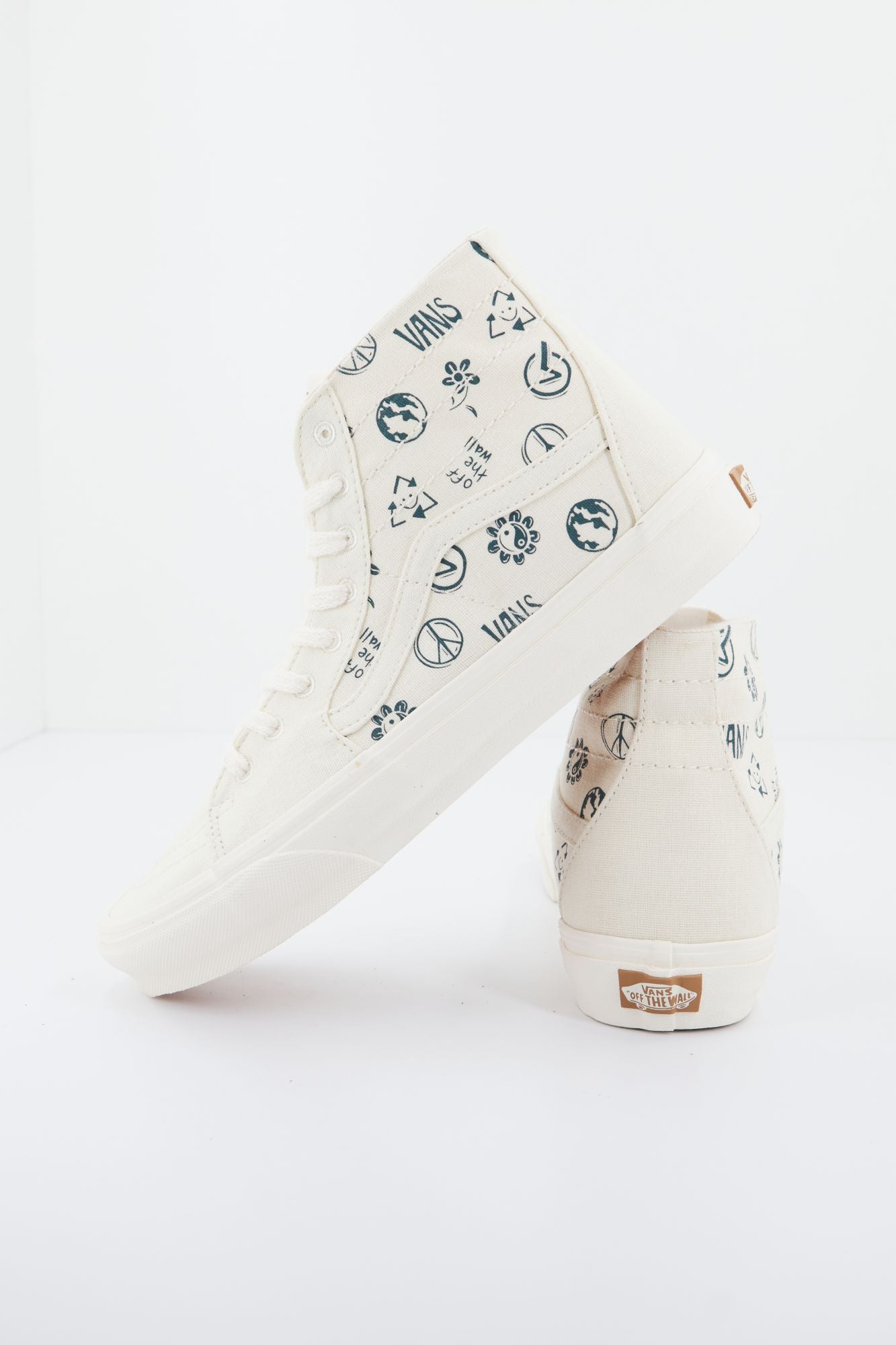 VANS UA SK8-HI en color BLANCO (4)