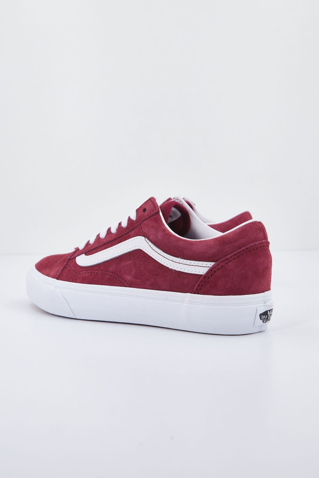VANS UA OLD SKOOL en color BURDEOS (3)