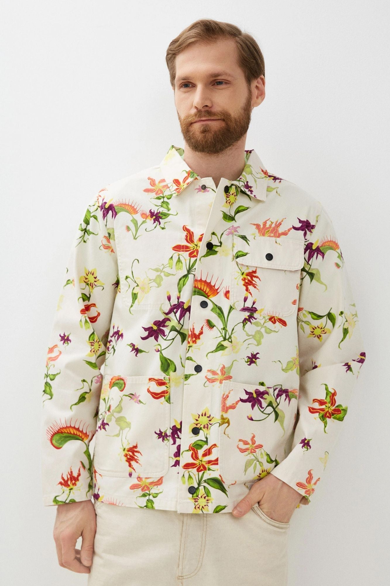 VANS DRILL CHORE COAT en color FLORAL (1)