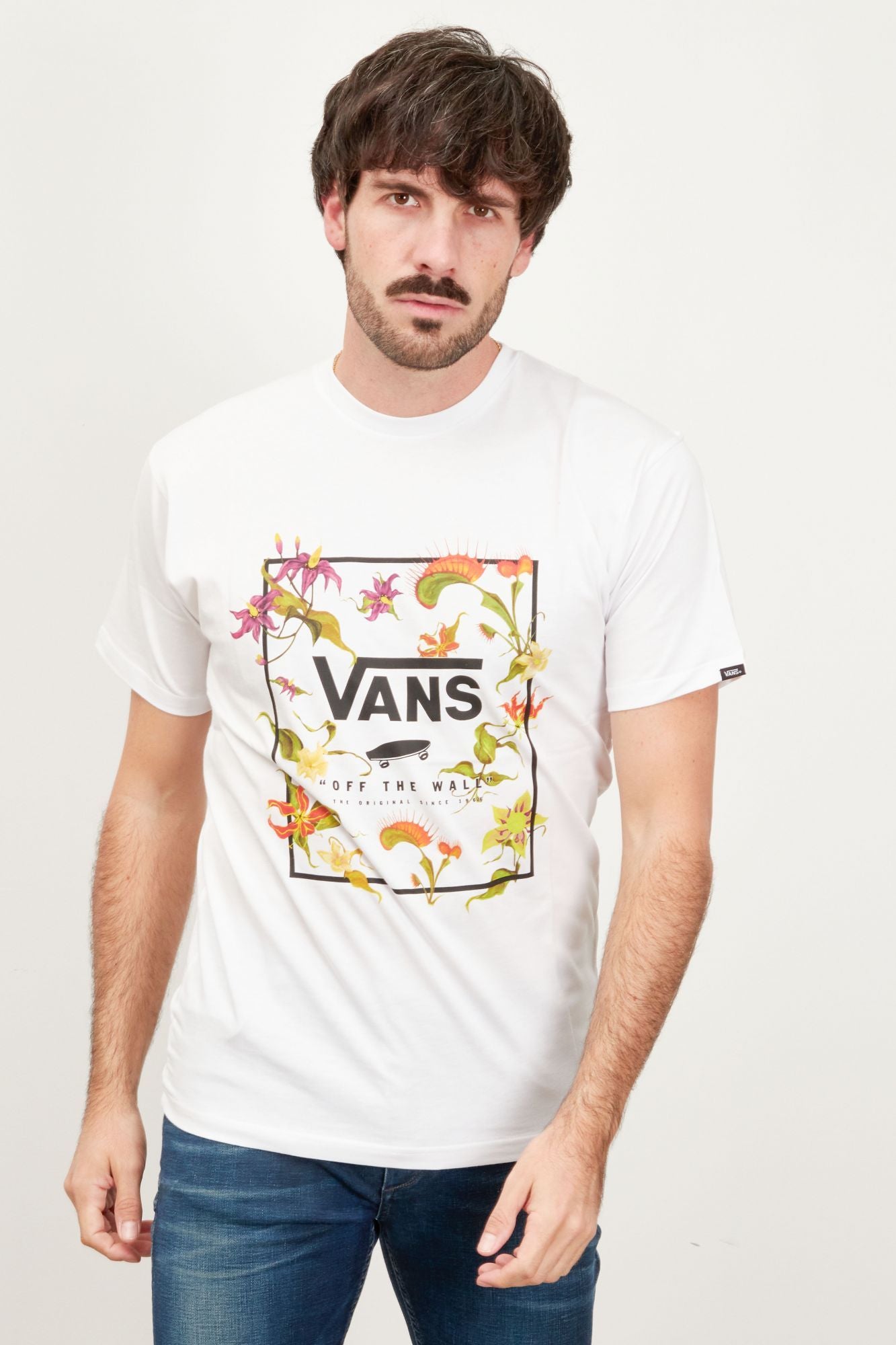 VANS CLASSIC PRINT BOX en color BLANCO (3)