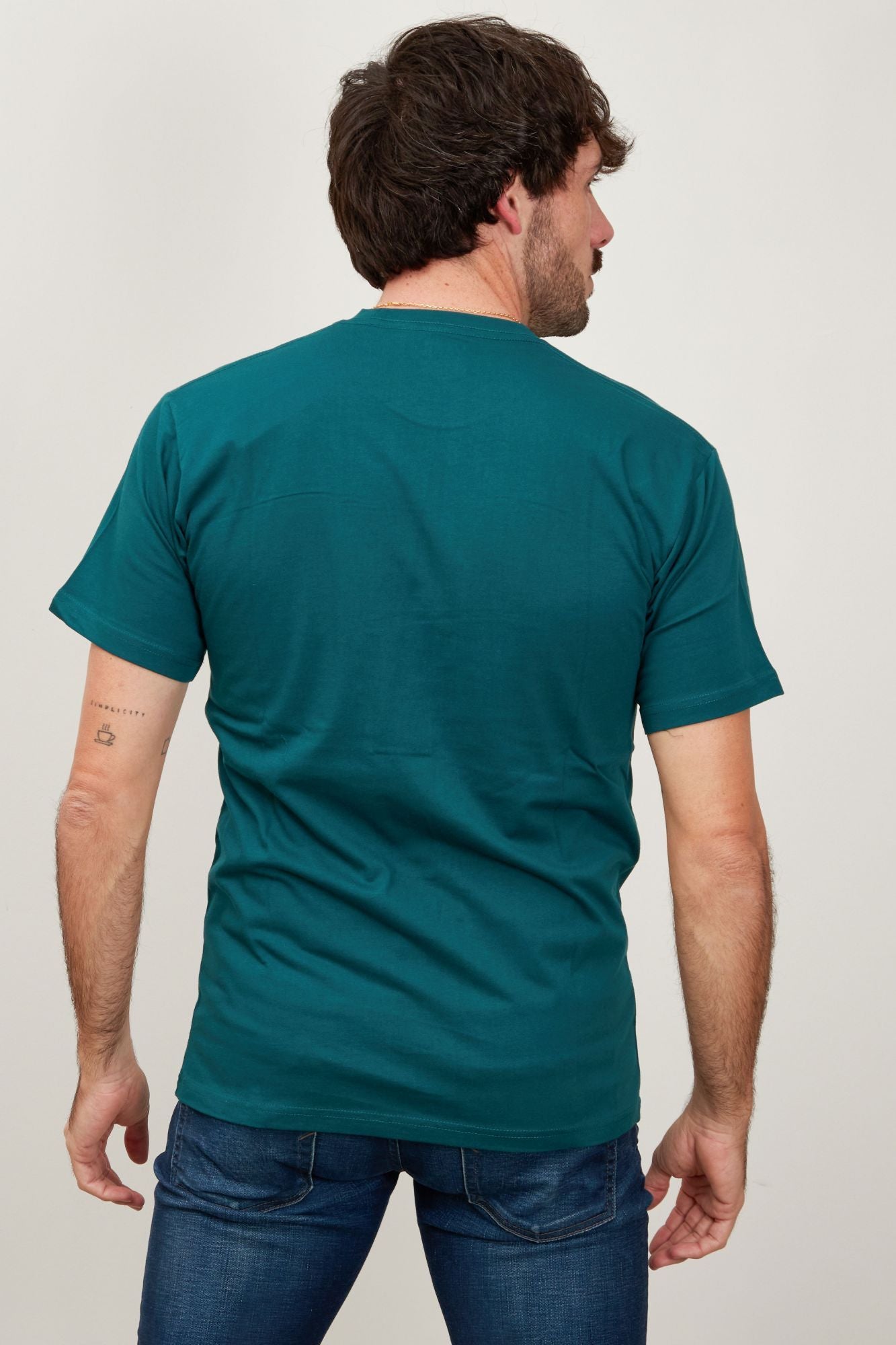 VANS SS TEE II en color VERDE (4)