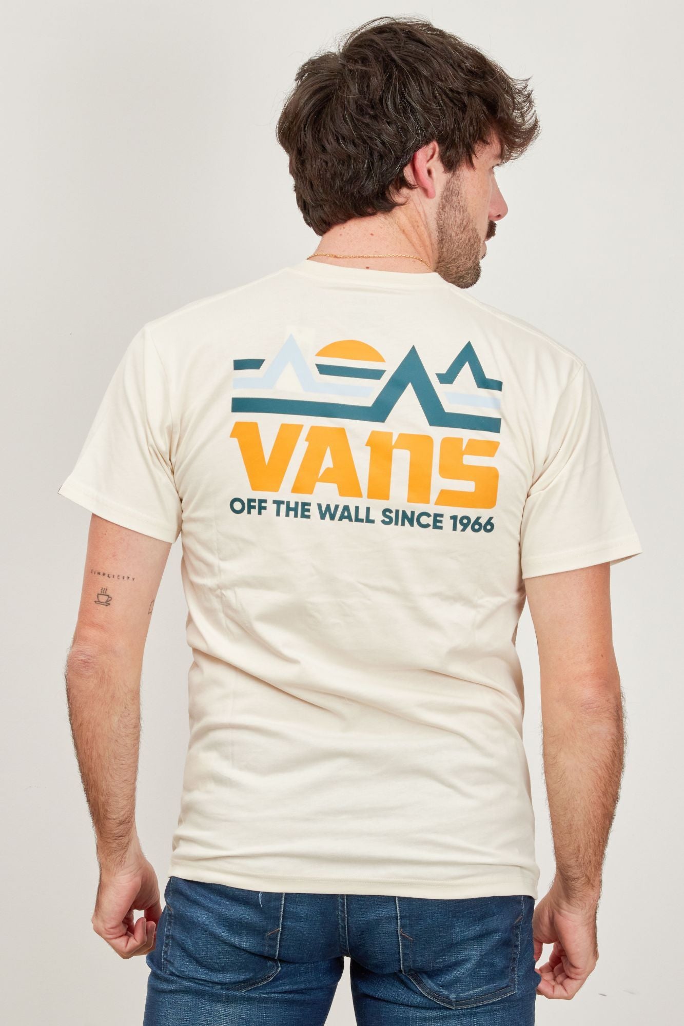 VANS VANS SS TEE en color BLANCO (4)