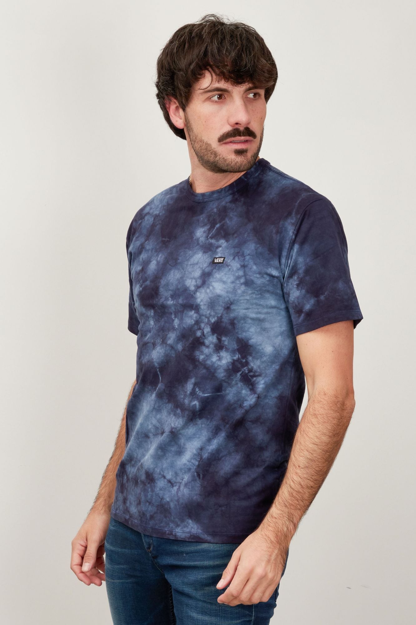 VANS OFF THE WALL TIE DYE S en color AZUL (3)