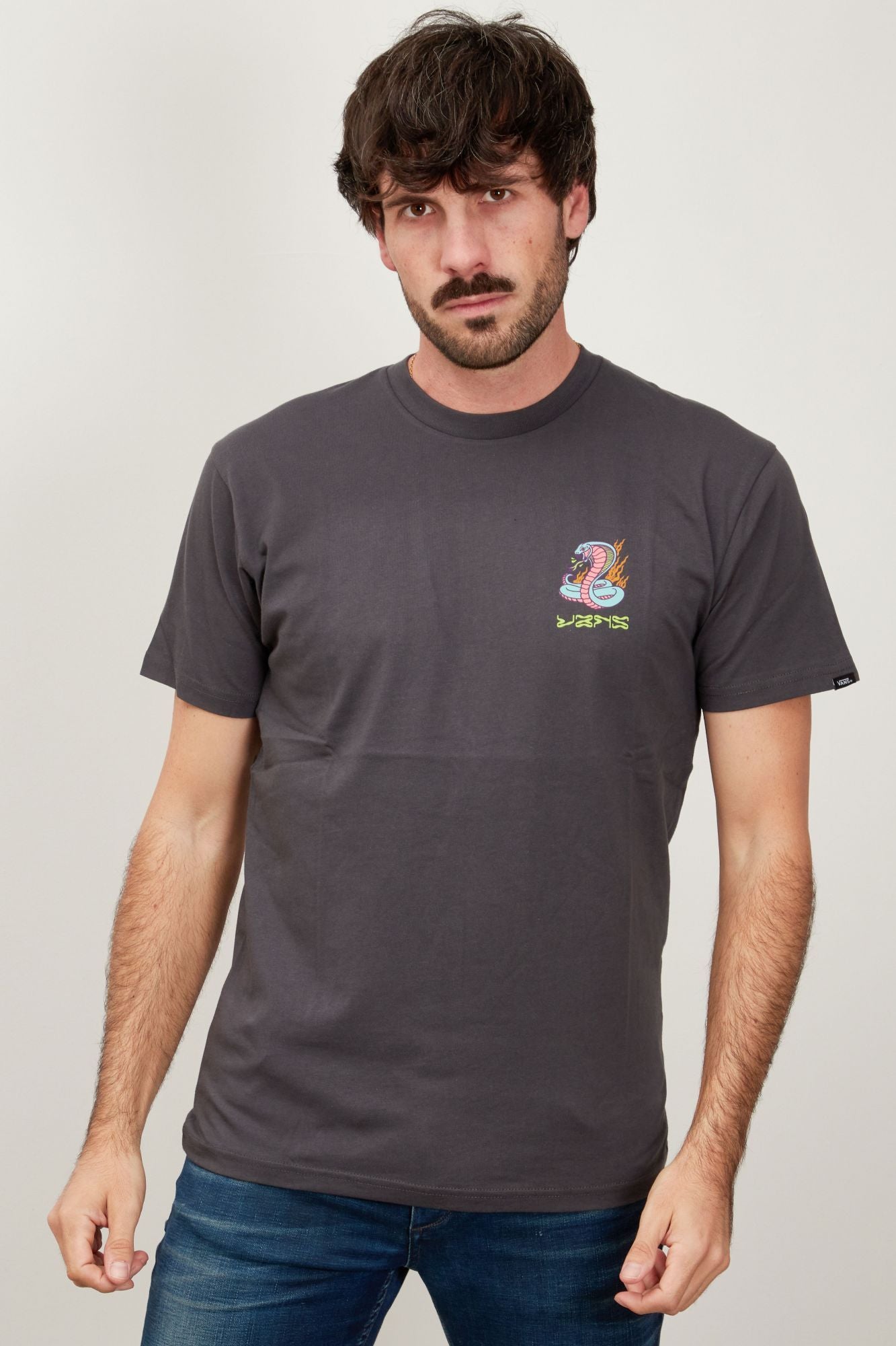 VANS WEIRD DREAMS SS en color MARRON (1)