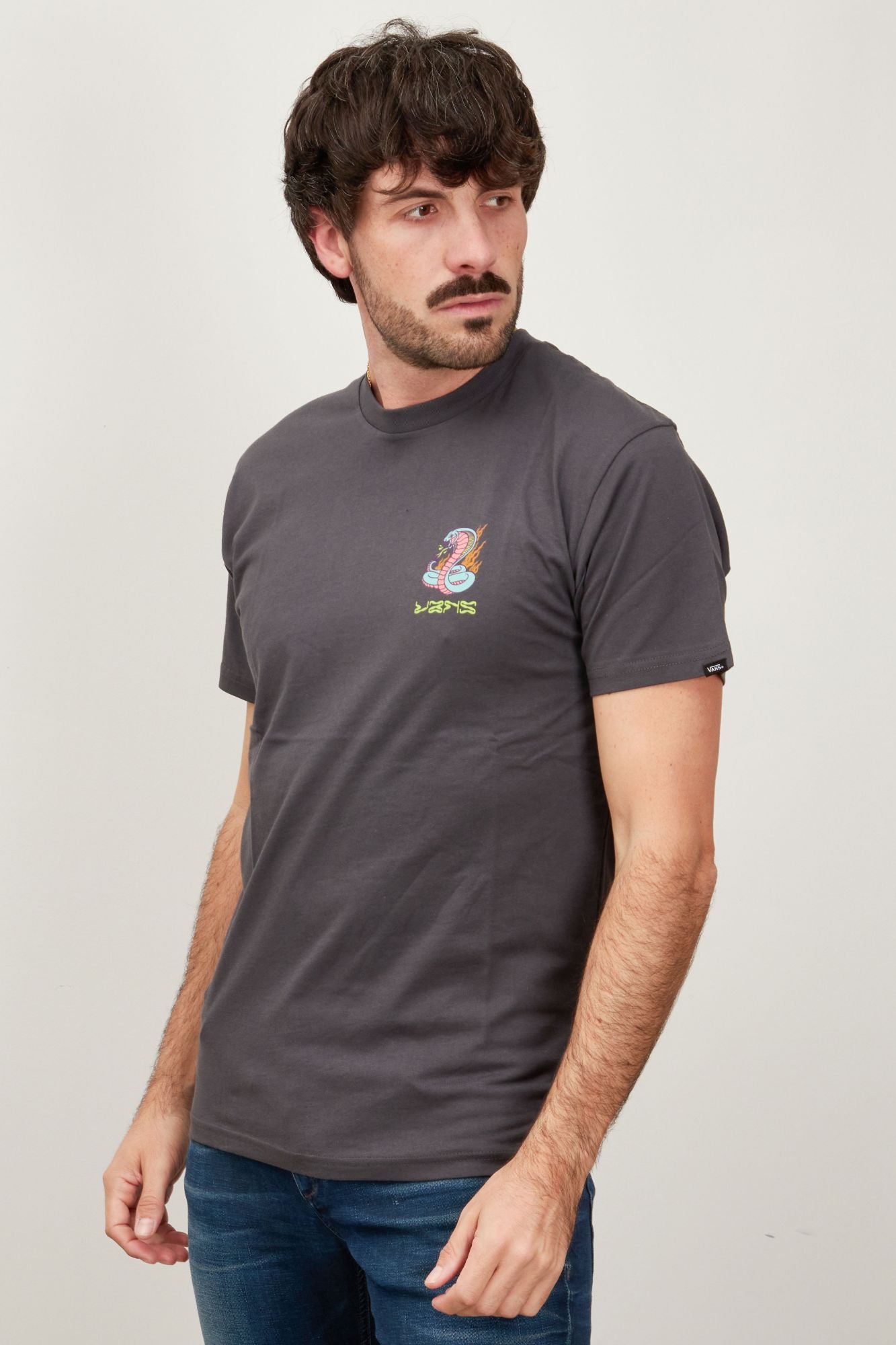 VANS WEIRD DREAMS SS en color MARRON (2)