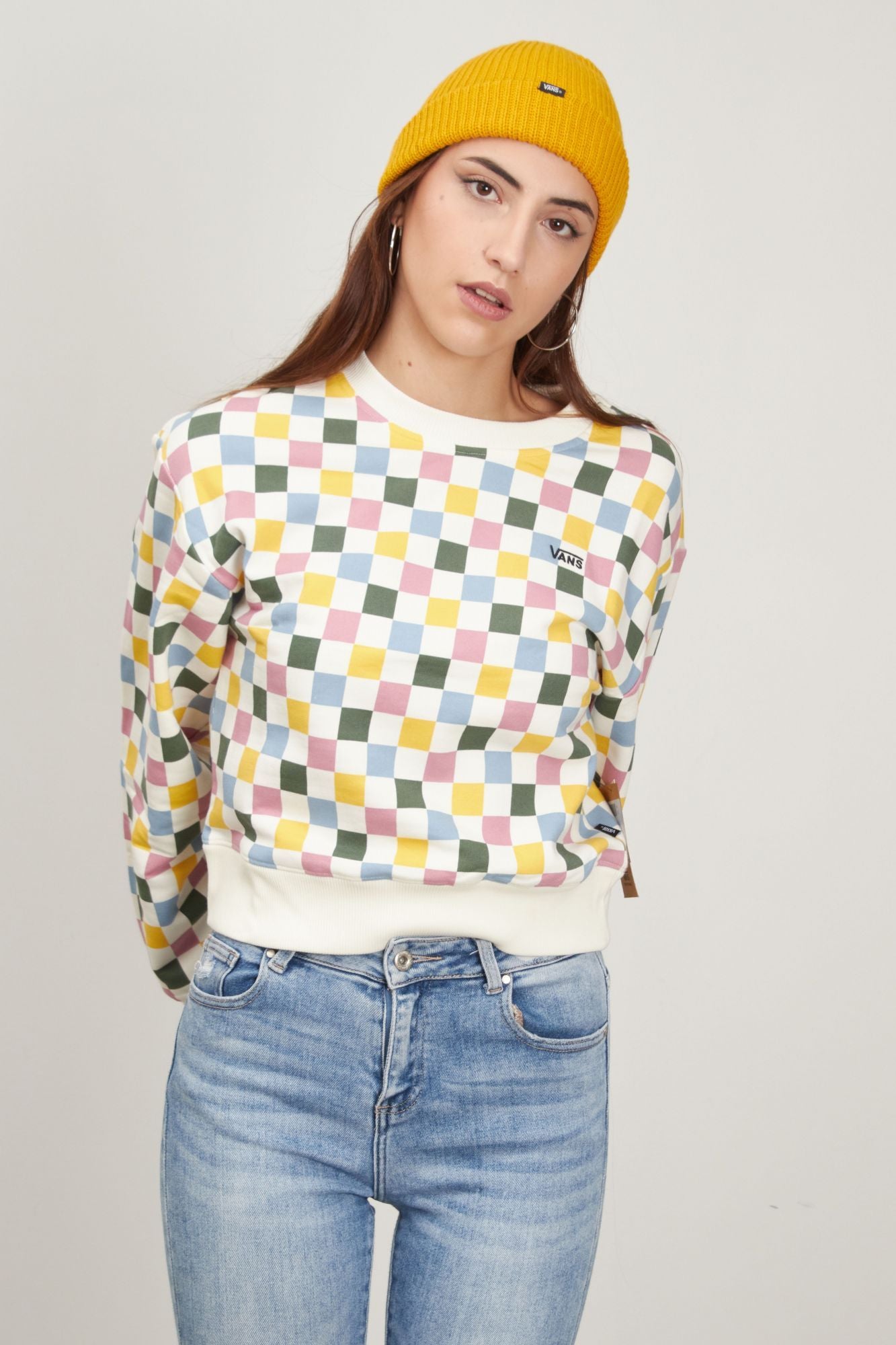 VANS ALL OVER LS CREW en color MULTICOLOR (1)