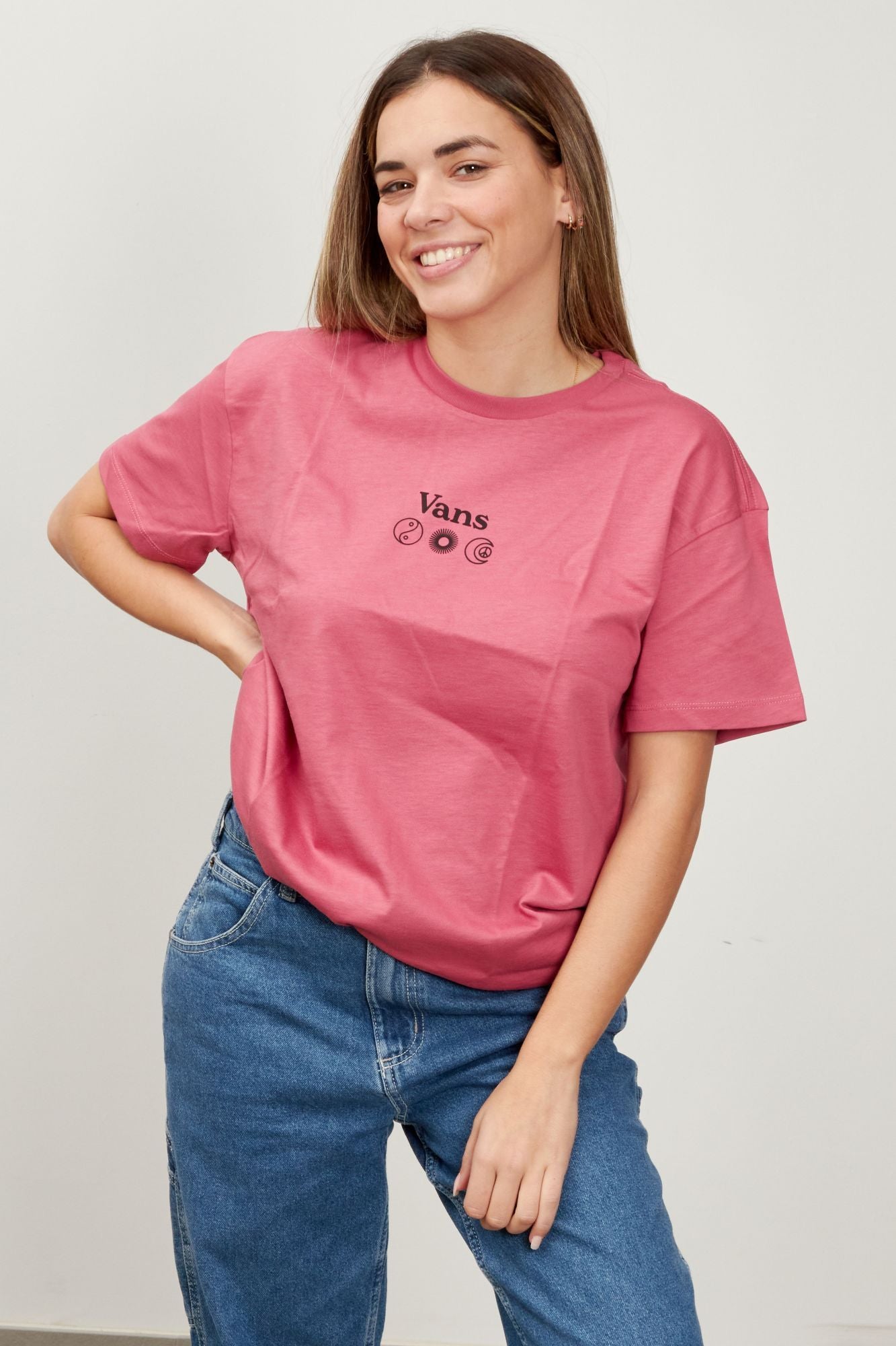 VANS NATURE & SOUL C OS SS en color ROSA (1)