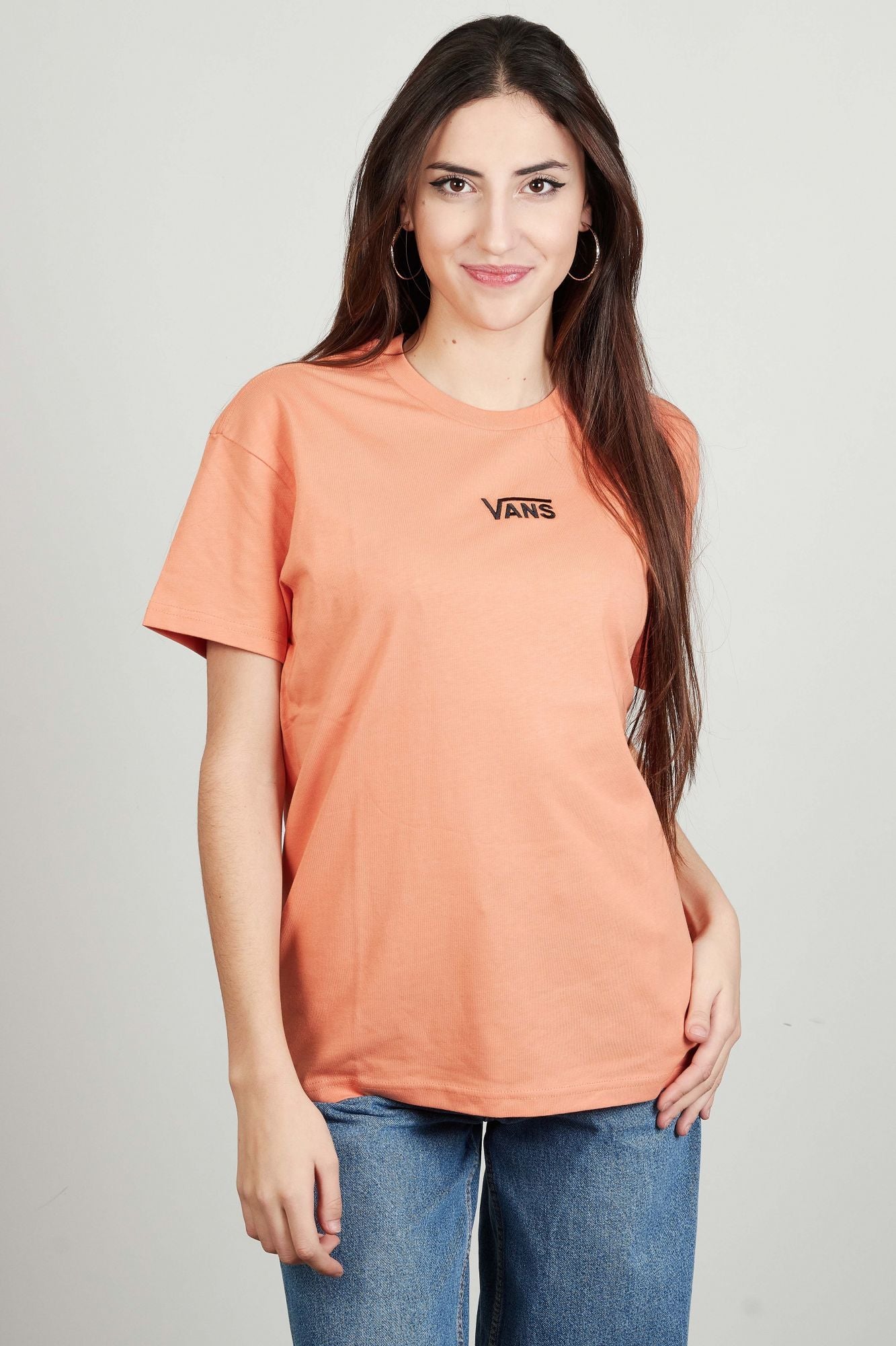 VANS FLYING V OVERSIZED en color NARANJA (1)