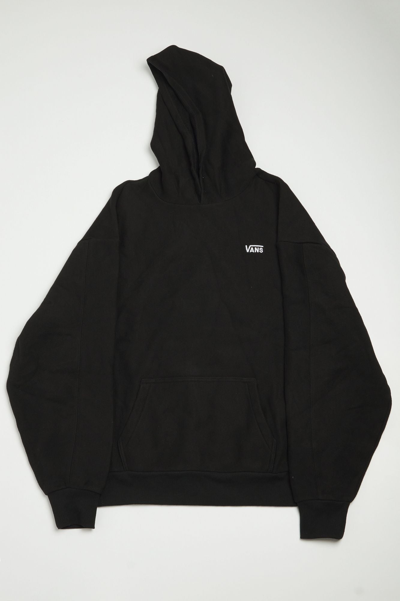 VANS COMFYCUSH LS HOODIE en color NEGRO (2)