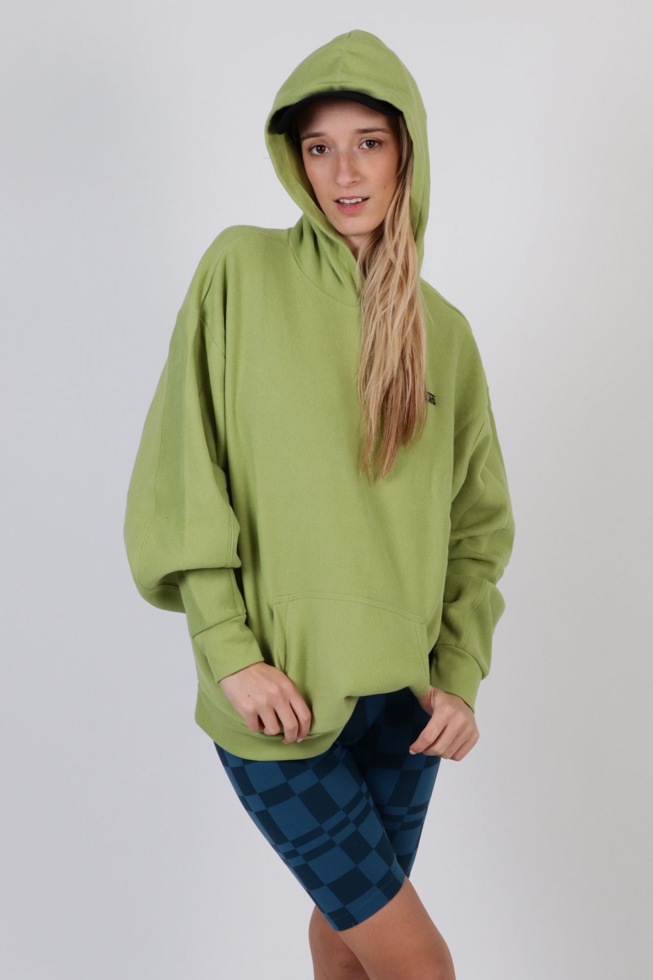VANS COMFYCUSH LS HOODIE en color VERDE (4)